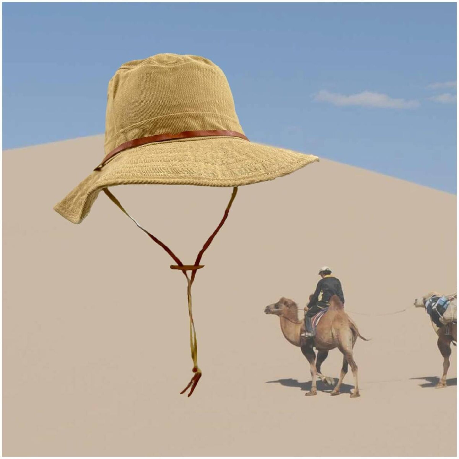 Sombrero Pescador Gorro Algodón Unisex, protección Solar, Senderismo Safari - 11