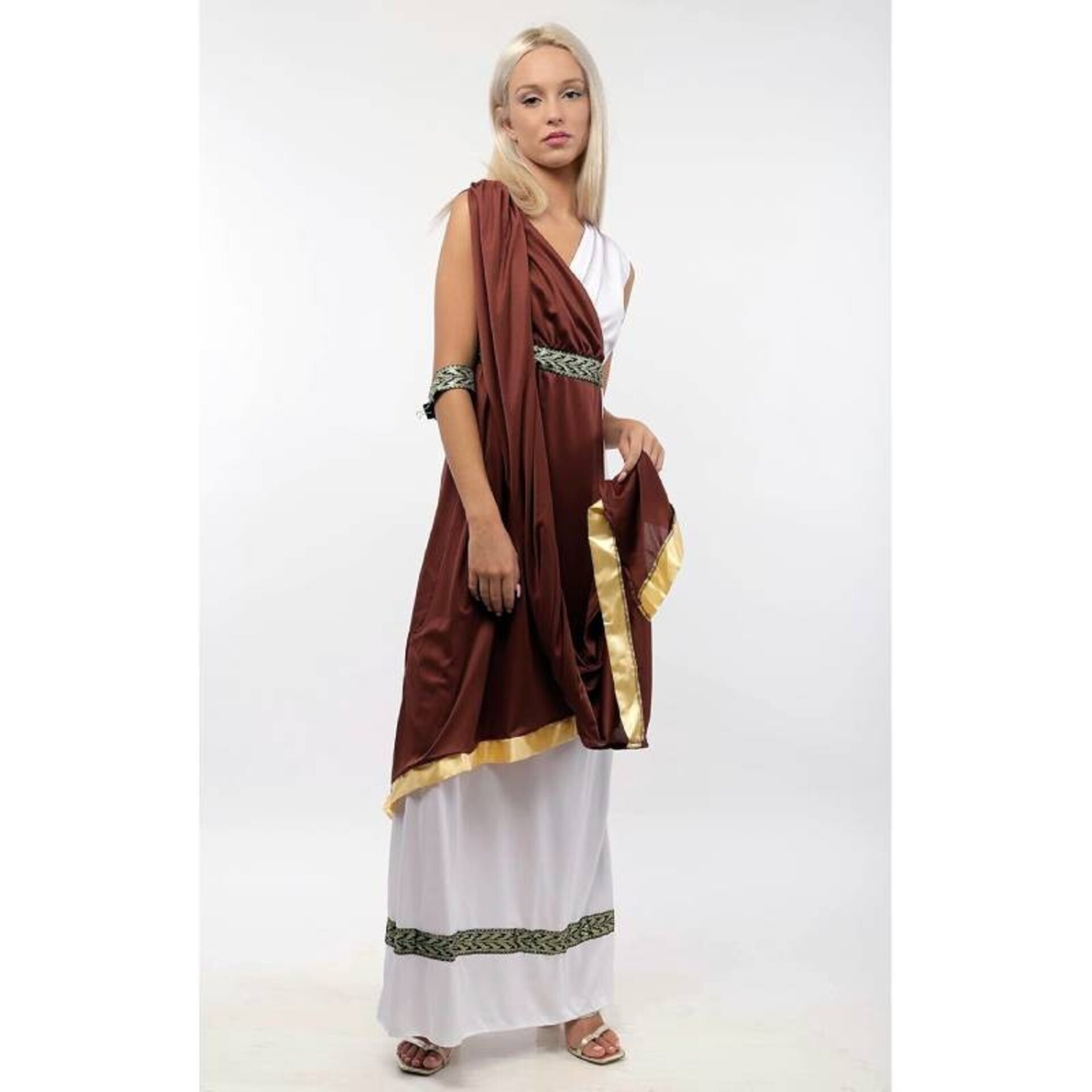 Disfraz Romana Diosa Princesa Griega Vestido Atenea Mujer adulto S-M-L - 3