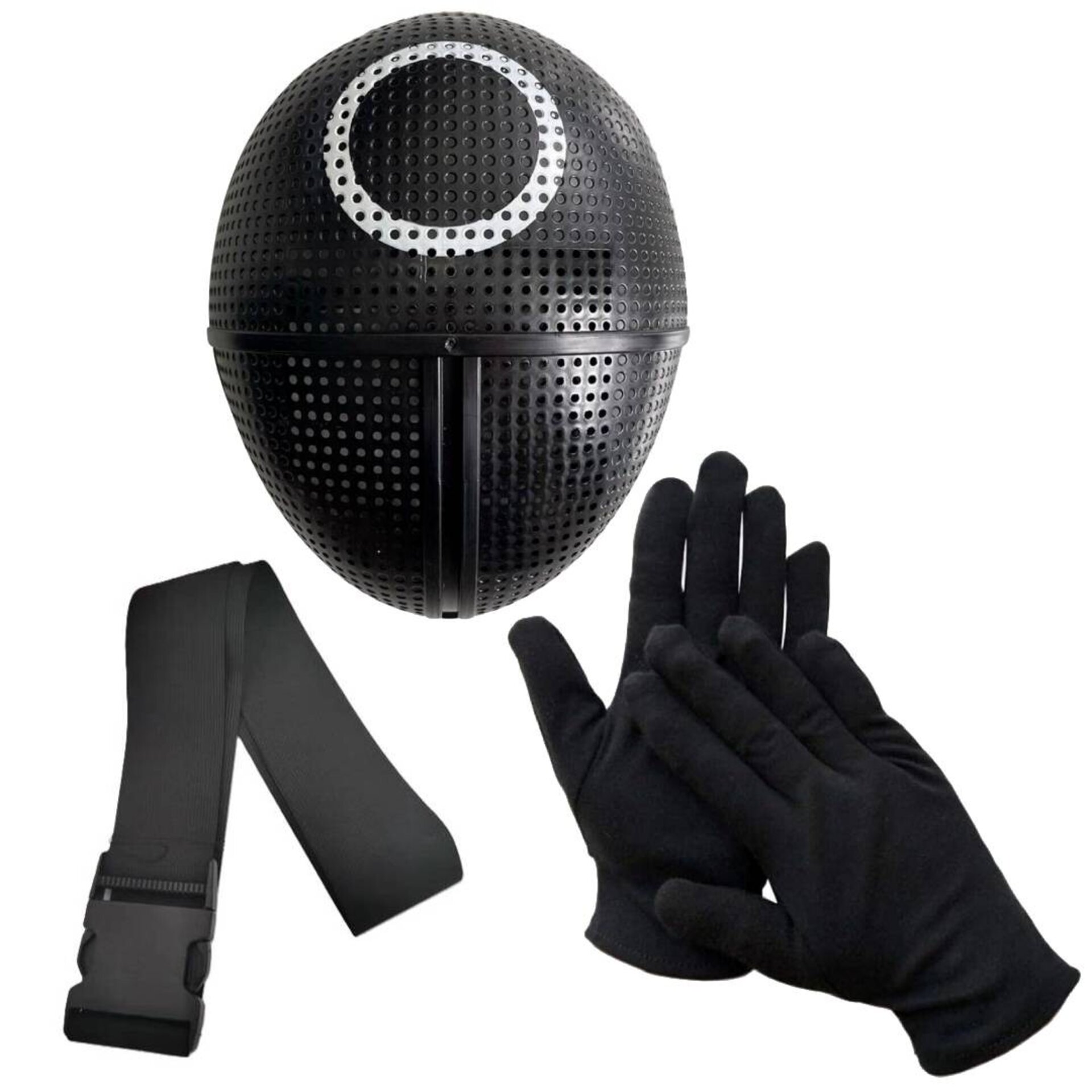 Disfraz Juego del calamar Guardia Soldado Enmascarado Circulo Squid Game Adulto - 8