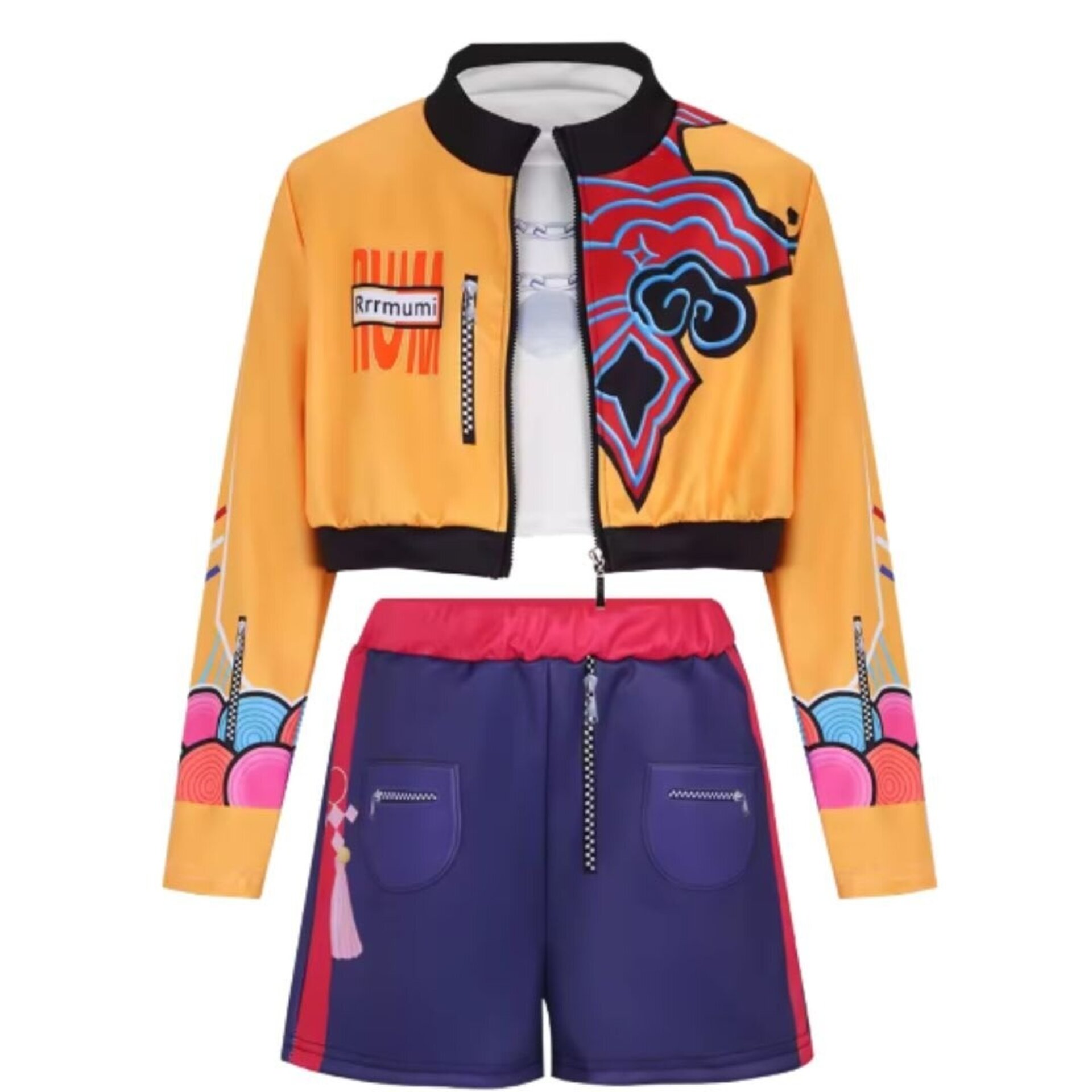 Disfraz de Estrella Pop Niñas: Conjunto Urban Dance Estilo Idol, K-Pop 4-12 Años - 4