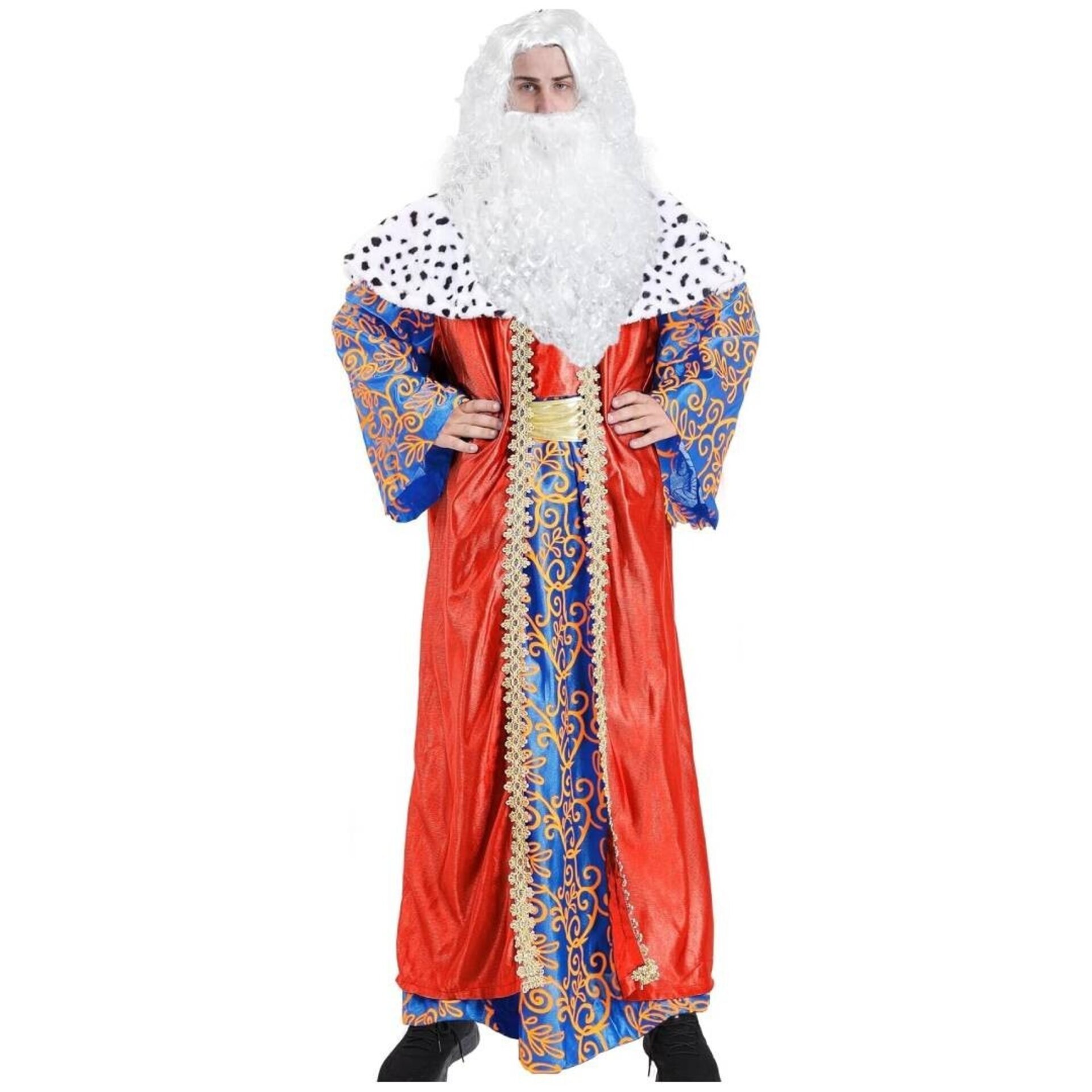 Disfraz Rey Mago Cabalgata de Reyes Dulces Traje Adulto Regalos Navidad - 1