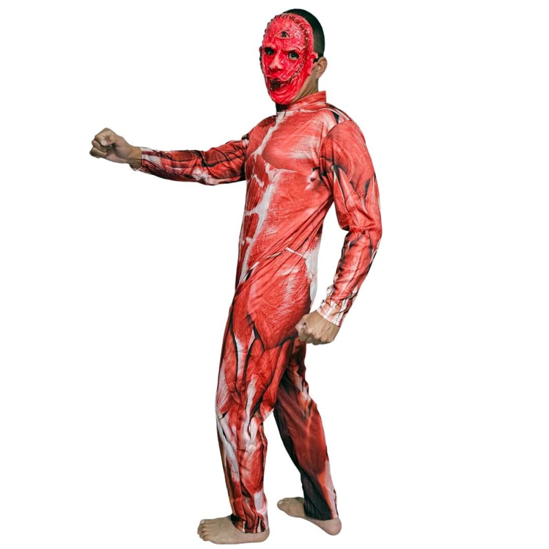 Disfraz Corporal Anatómico Adulto | Horror Realista Fiesta Halloween, Carnaval - 12