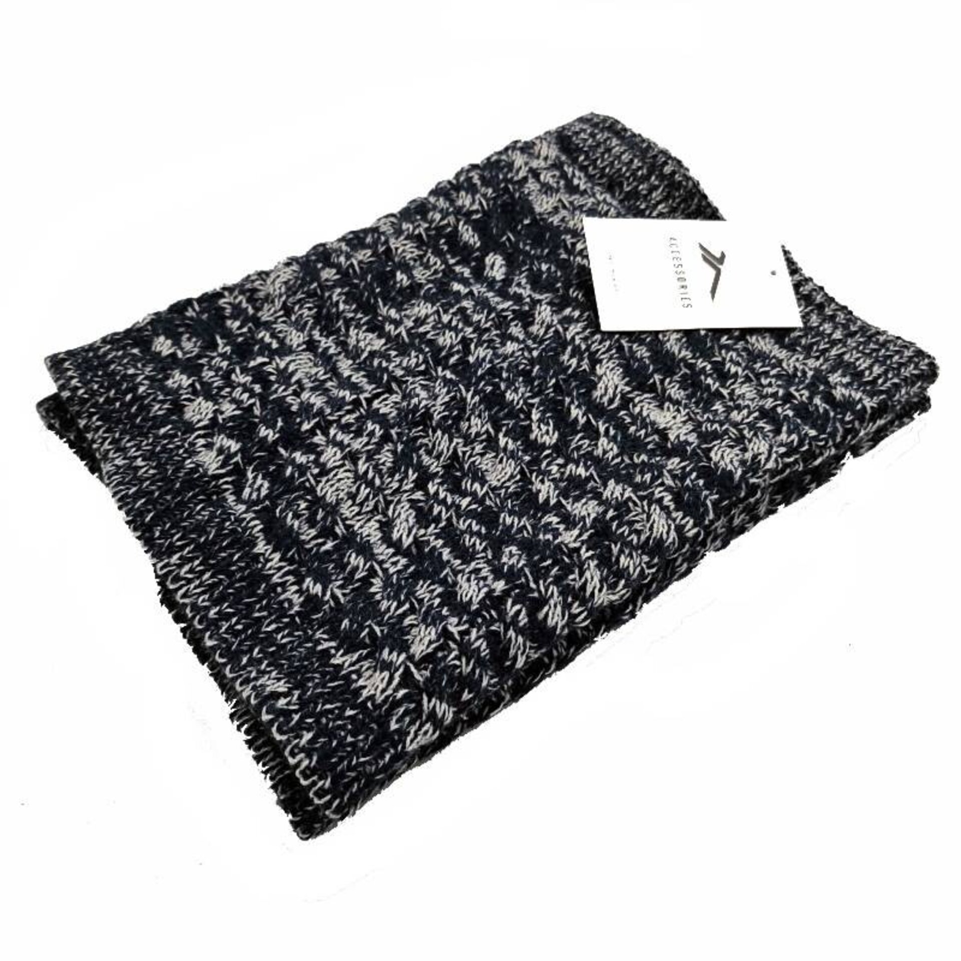 Bufanda Redonda Vintage de punto para el Cuello Invernal Mujer Hombre - 5
