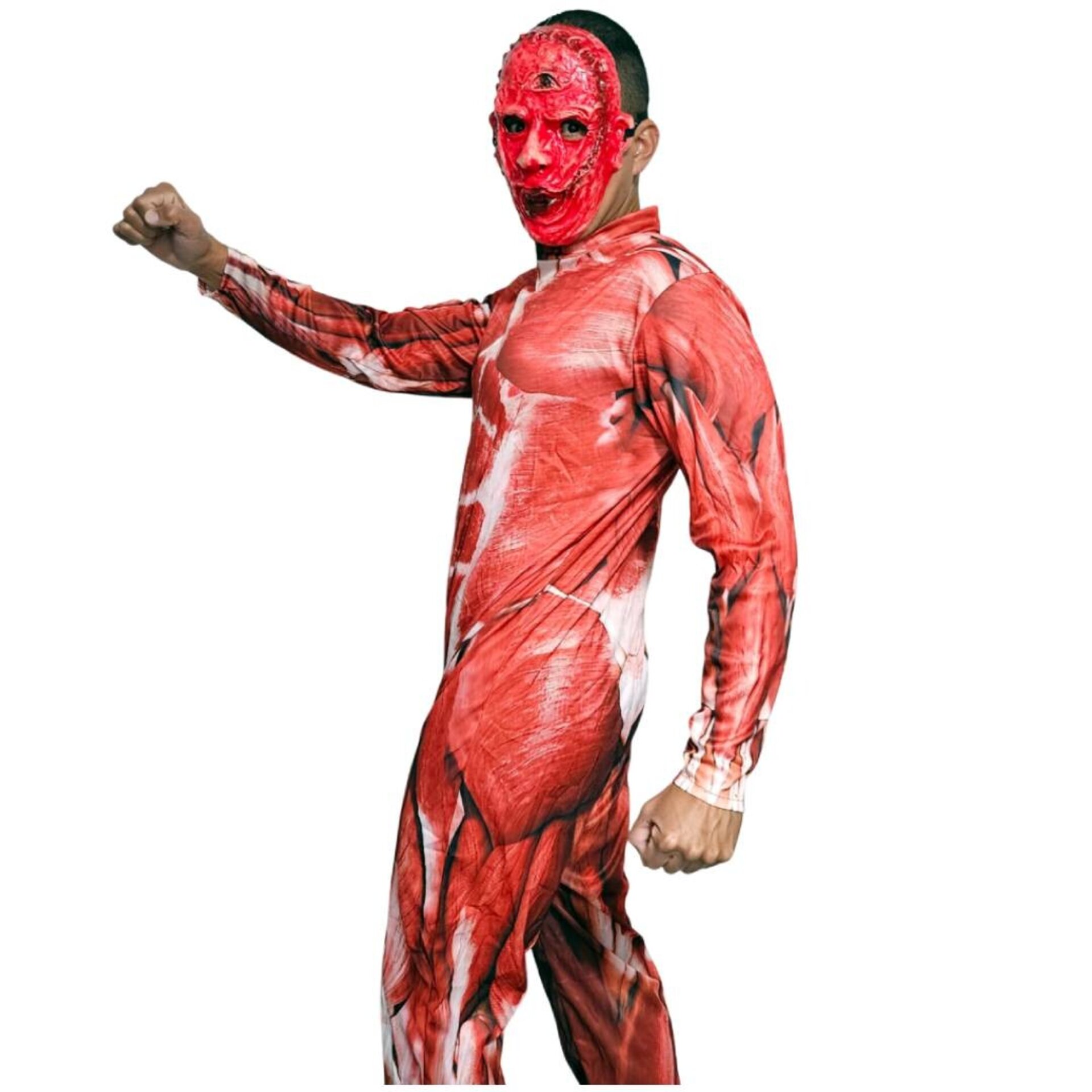 Disfraz Corporal Anatómico Adulto | Horror Realista Fiesta Halloween, Carnaval - 7