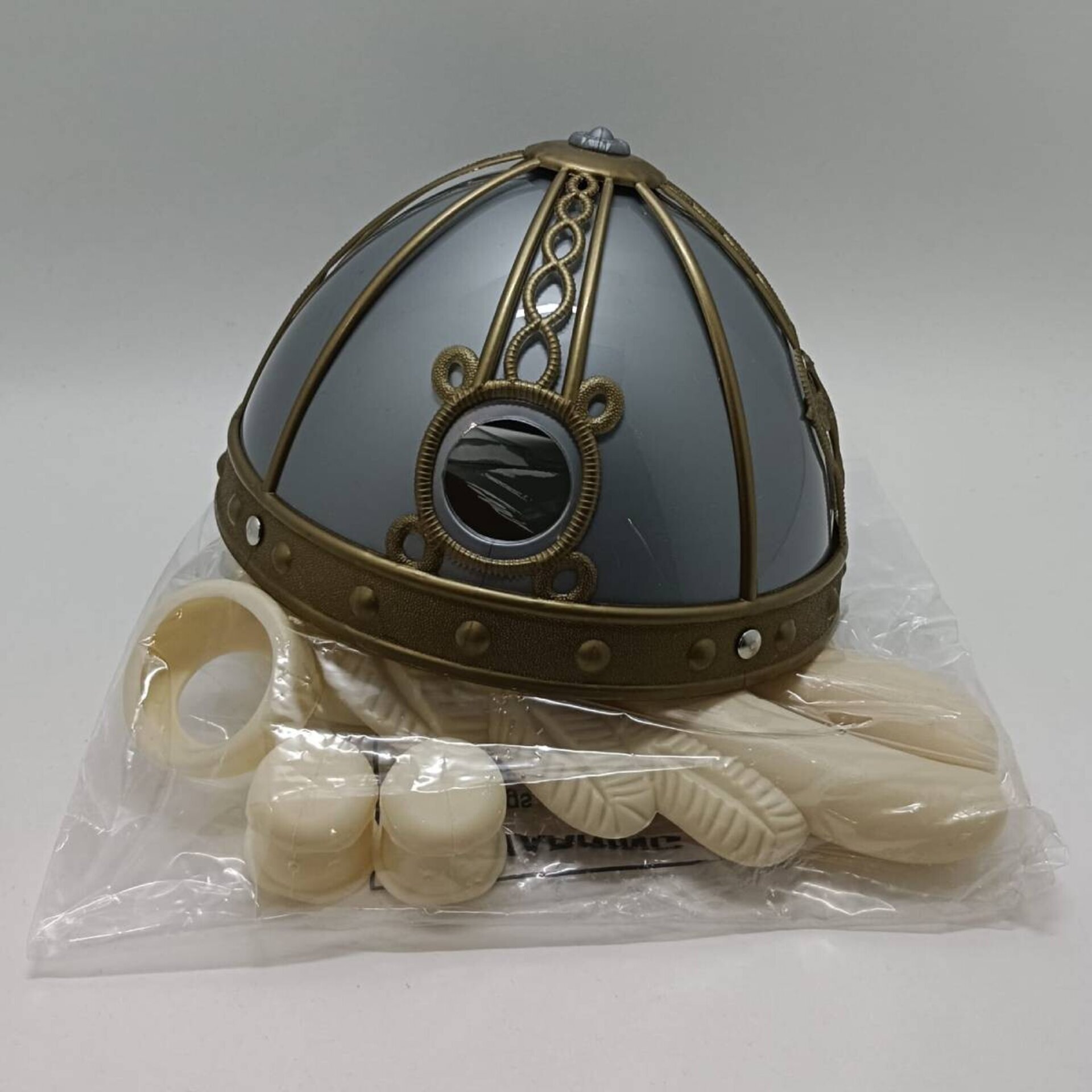 Casco con Alas para disfraz de Vikingo, Romano, Griego Talla única Adulto Hombre - 6