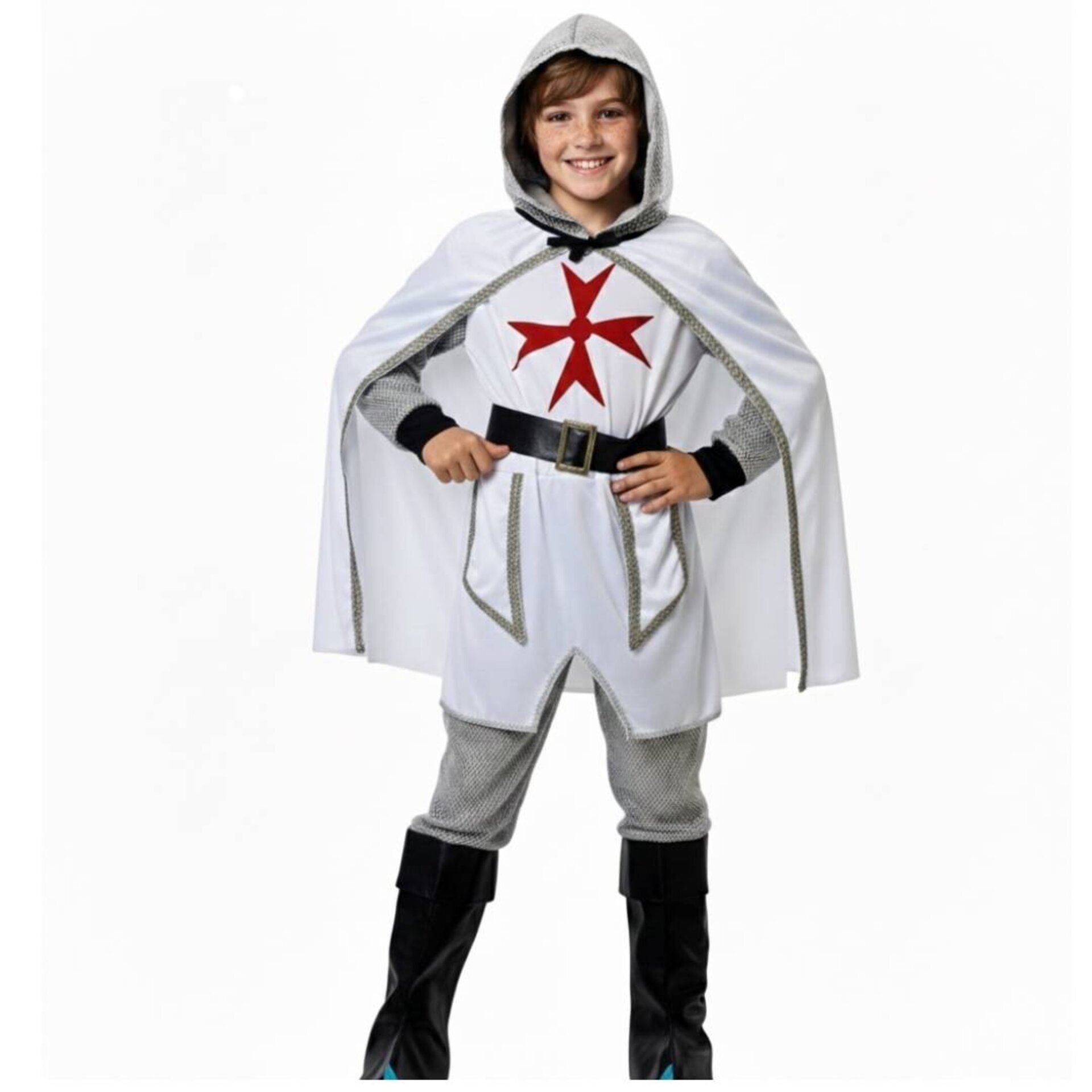 Disfraz de Caballero para Niño - Traje Completo Guerrero Medieval - 1