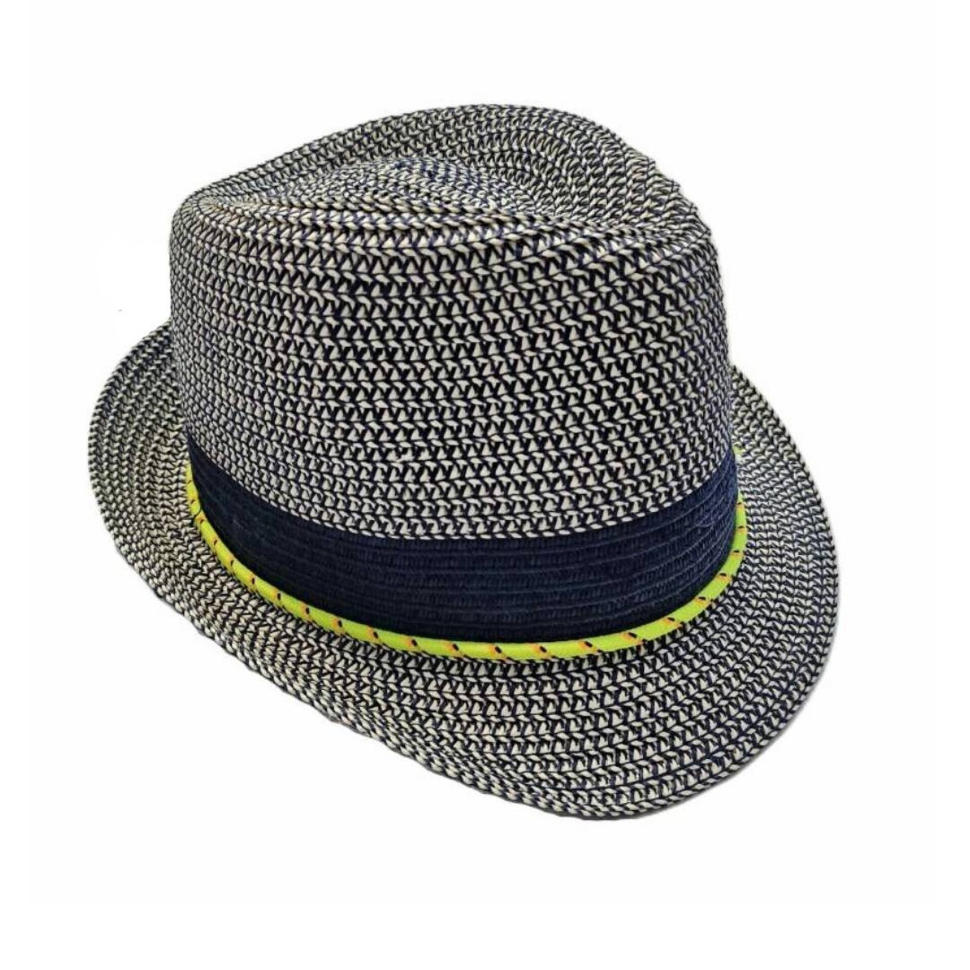 Sombrero de Paja Niño/a Trilby | Playa Verano | Protección Solar | Talla 54CM - 7