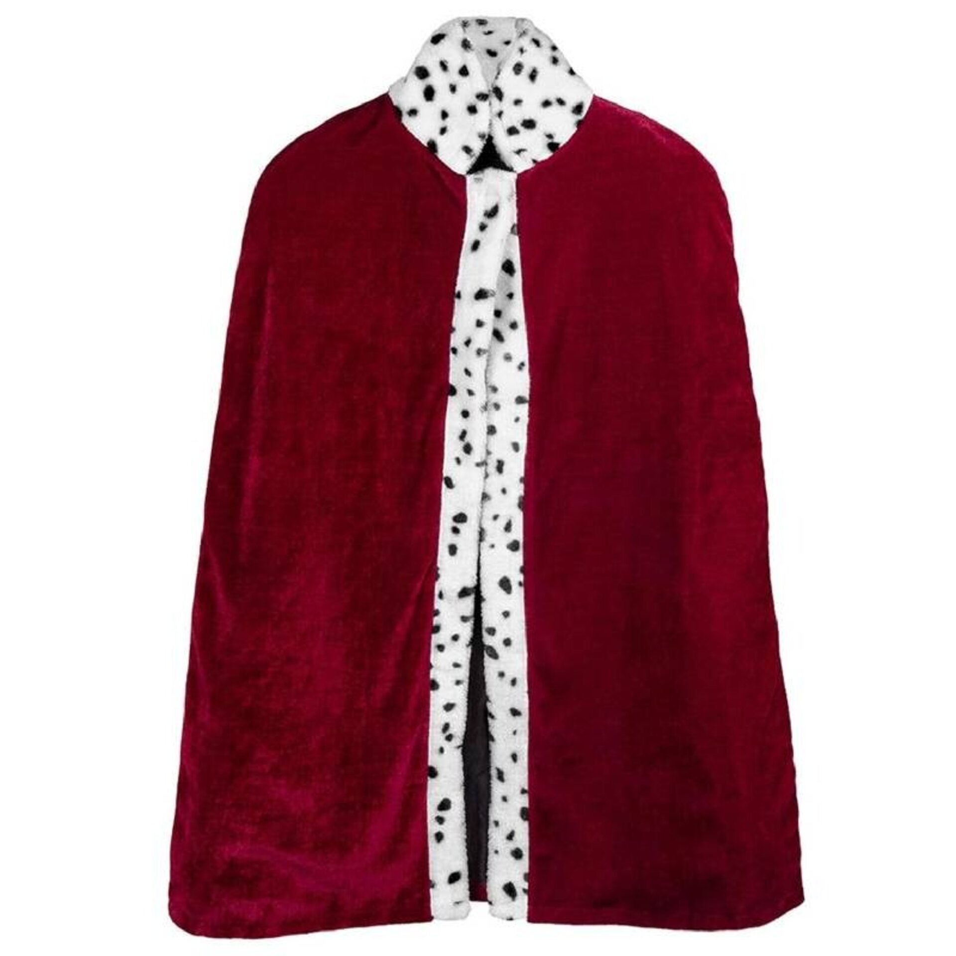 Capa rey mago terciopelo burdeo 140CM - 1