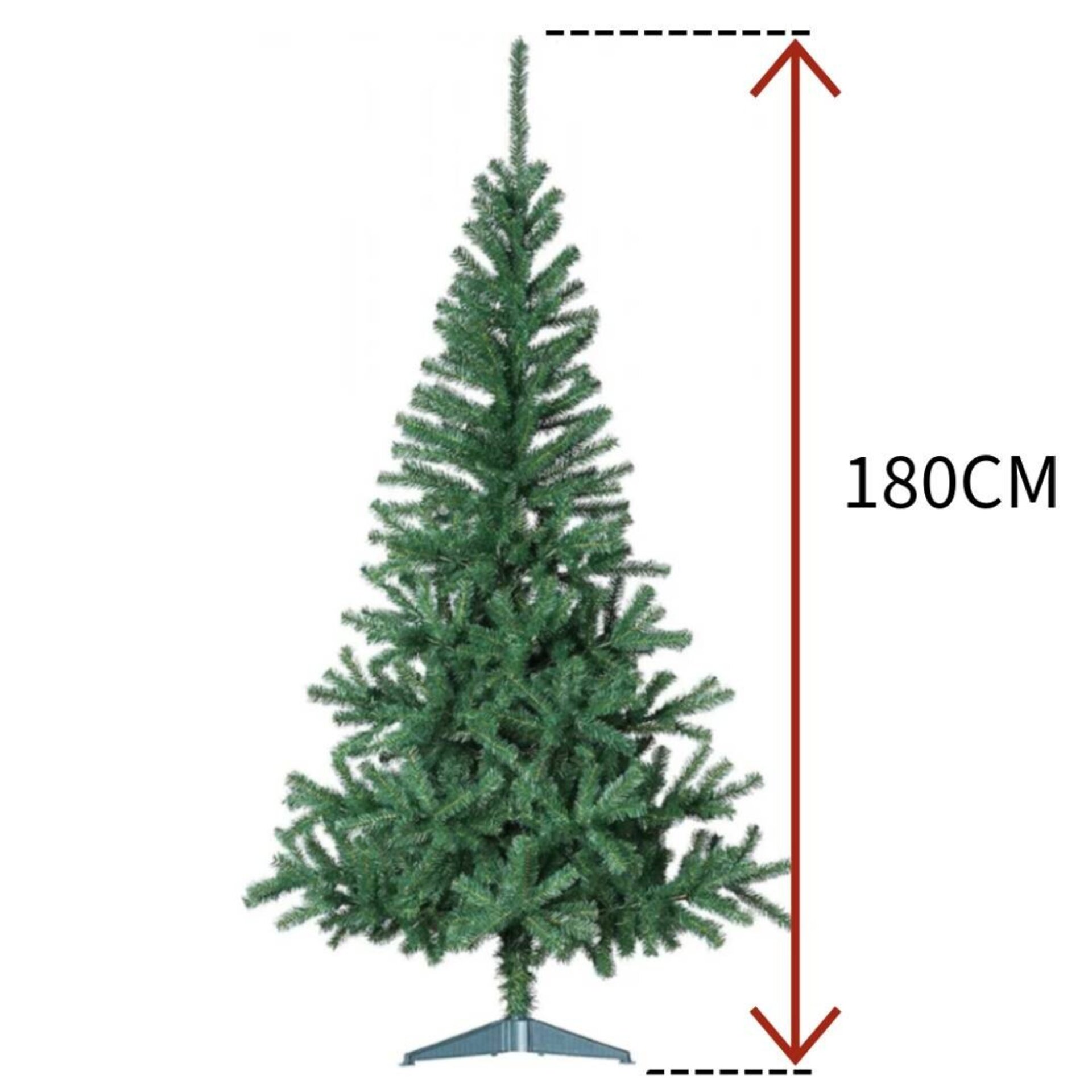 Árbol de Navidad 180CM Verde - Artificial Tree Green - 3