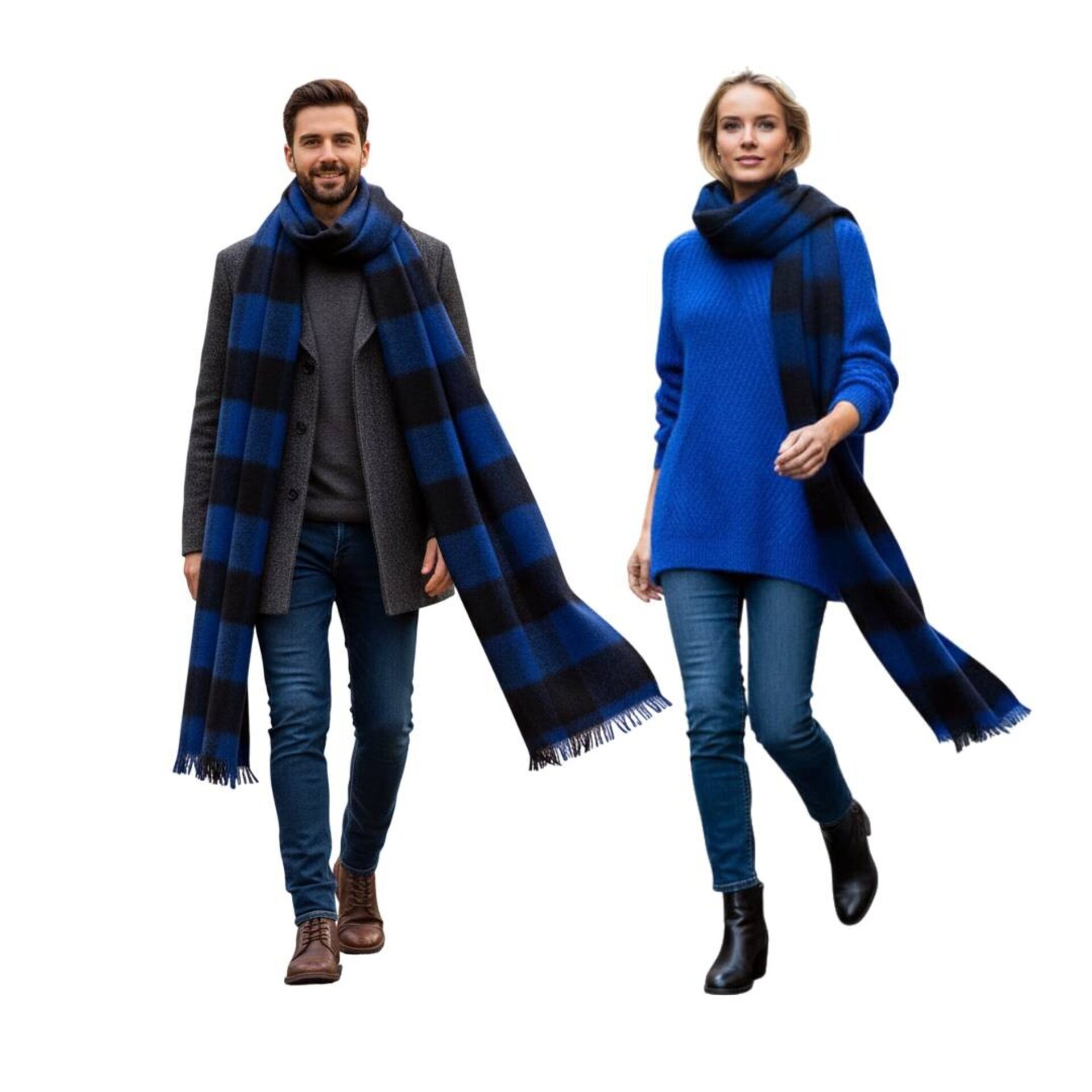 Bufanda Grande Unisex para Invierno 210X46CM - 1