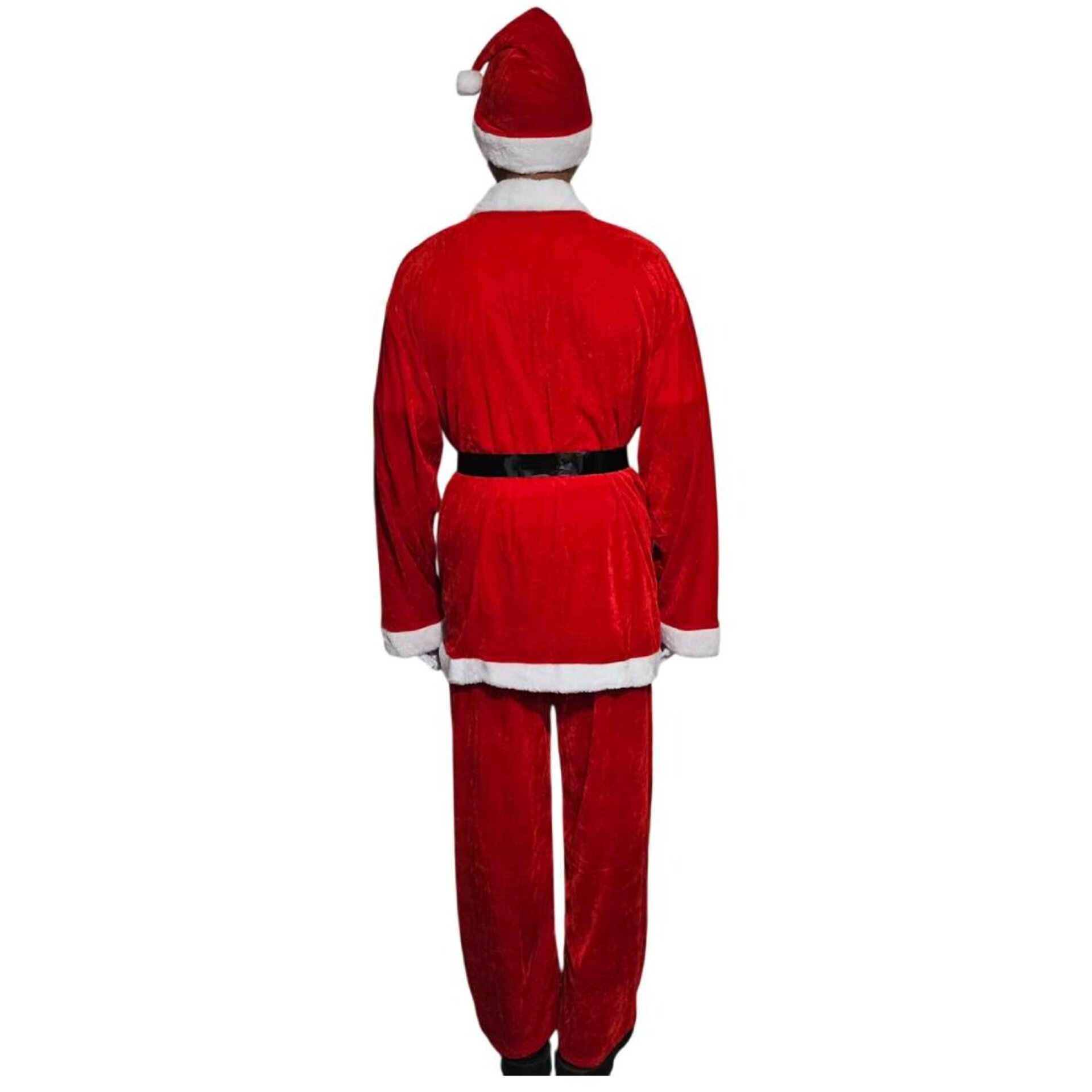 Disfraz de Papá Noel de lujo para hombre Adulto Traje Santa Claus Talla XL-XXL - 11