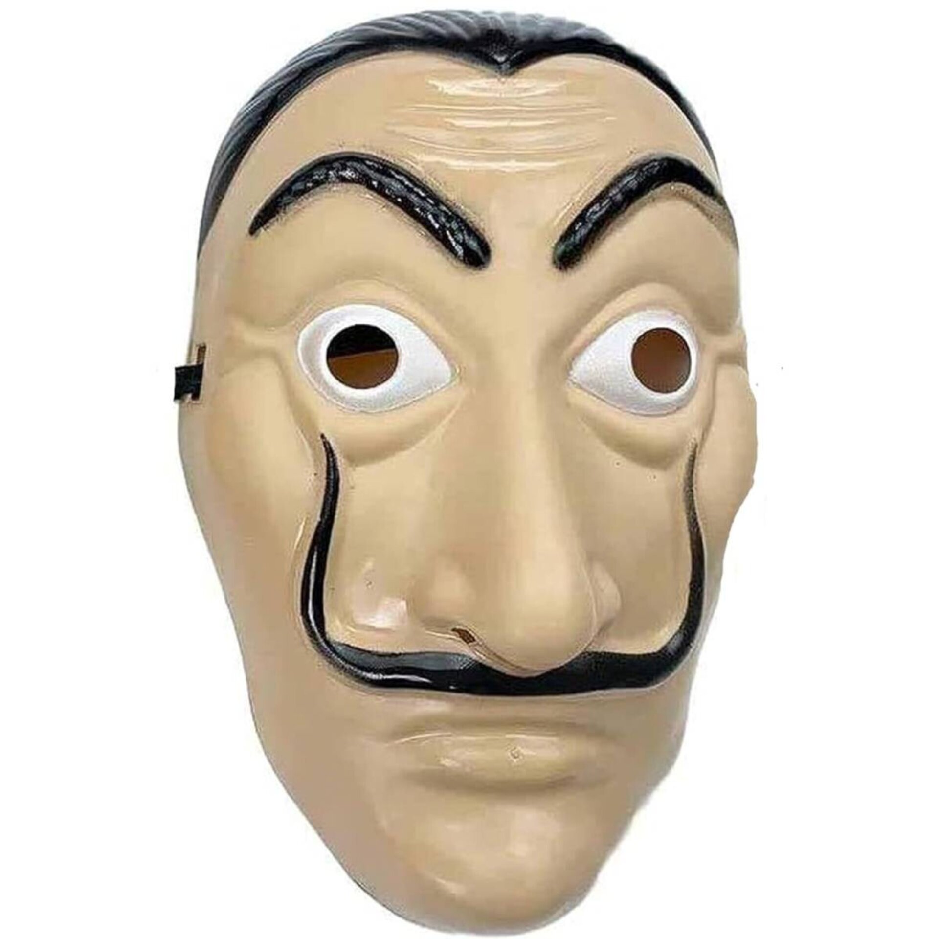 Máscara de Salvador Dali la Casa de Papel para Hombre Mujer Adulto Talla única - 4