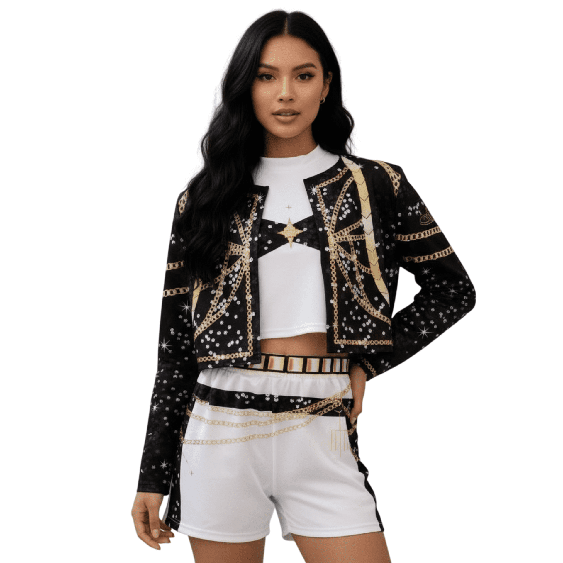 Disfraz K-pop - Demon Hunters - Traje Rumi, Mira y Zoey - Talla Única S-M - 2