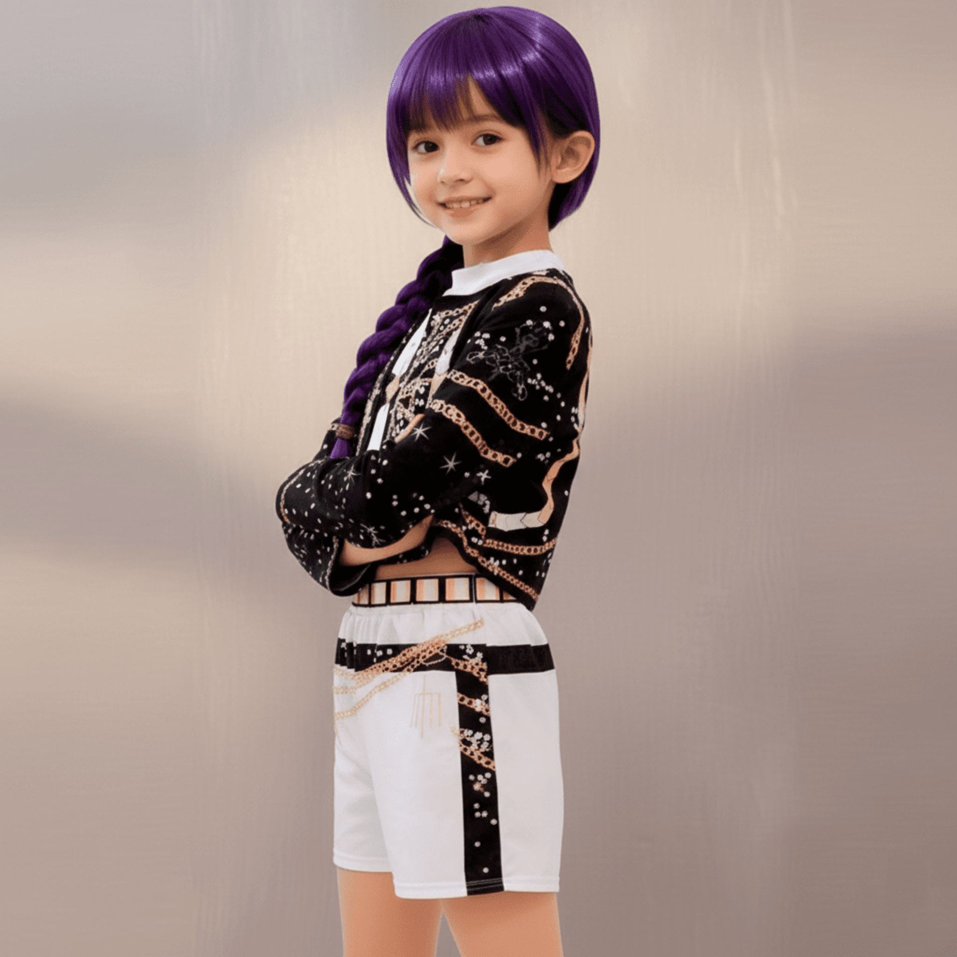 Disfraz K-pop - Demon Hunters - Traje Rumi, Mira y Zoey - Talla 4-12 años - 6
