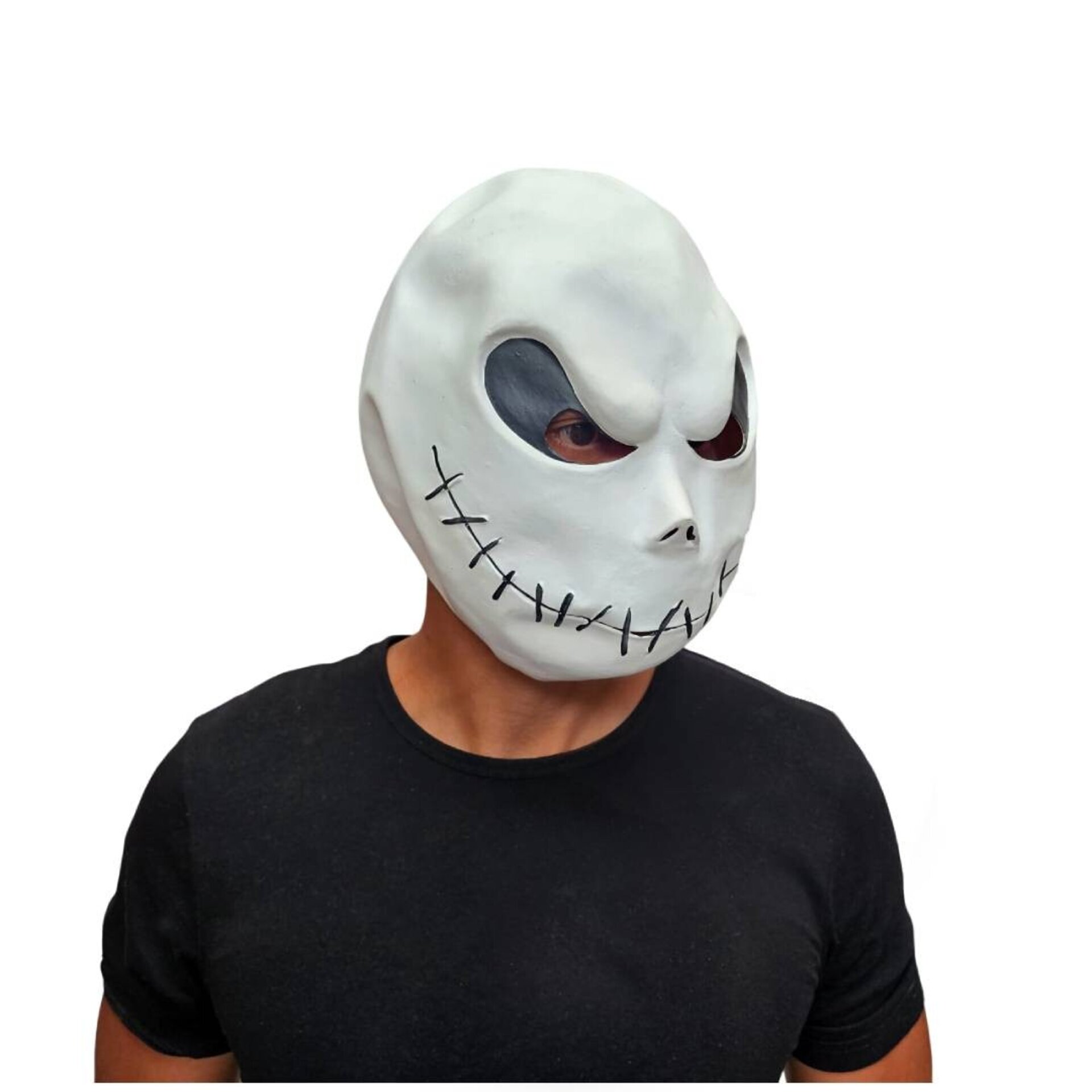 Máscara de Latex de Jack Skellington El Rey Calabaza Pesadilla antes de Navidad - 3