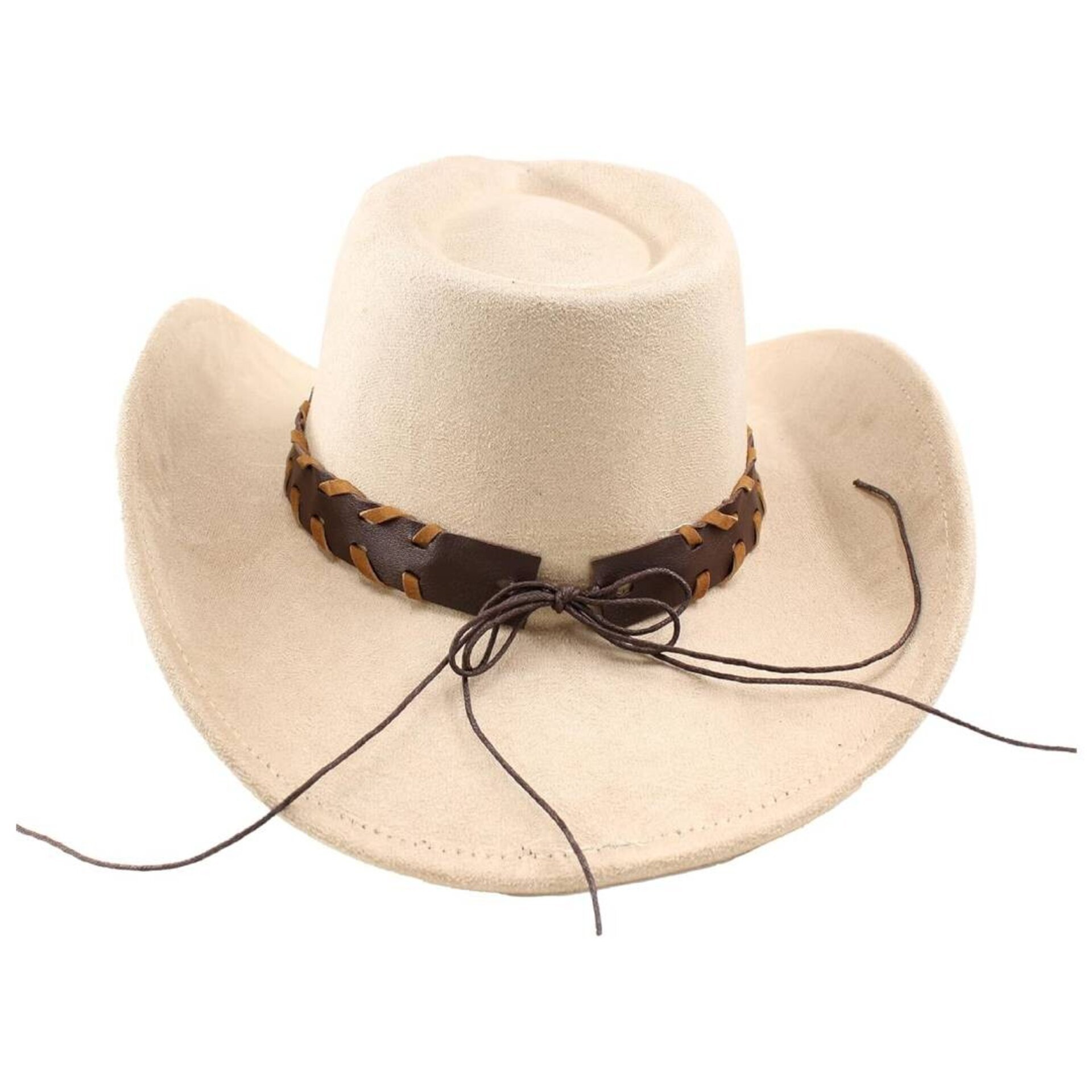 Sombrero Vaquero Cowboy Cowgirl Western Rodeo Unisex Blanco - 2