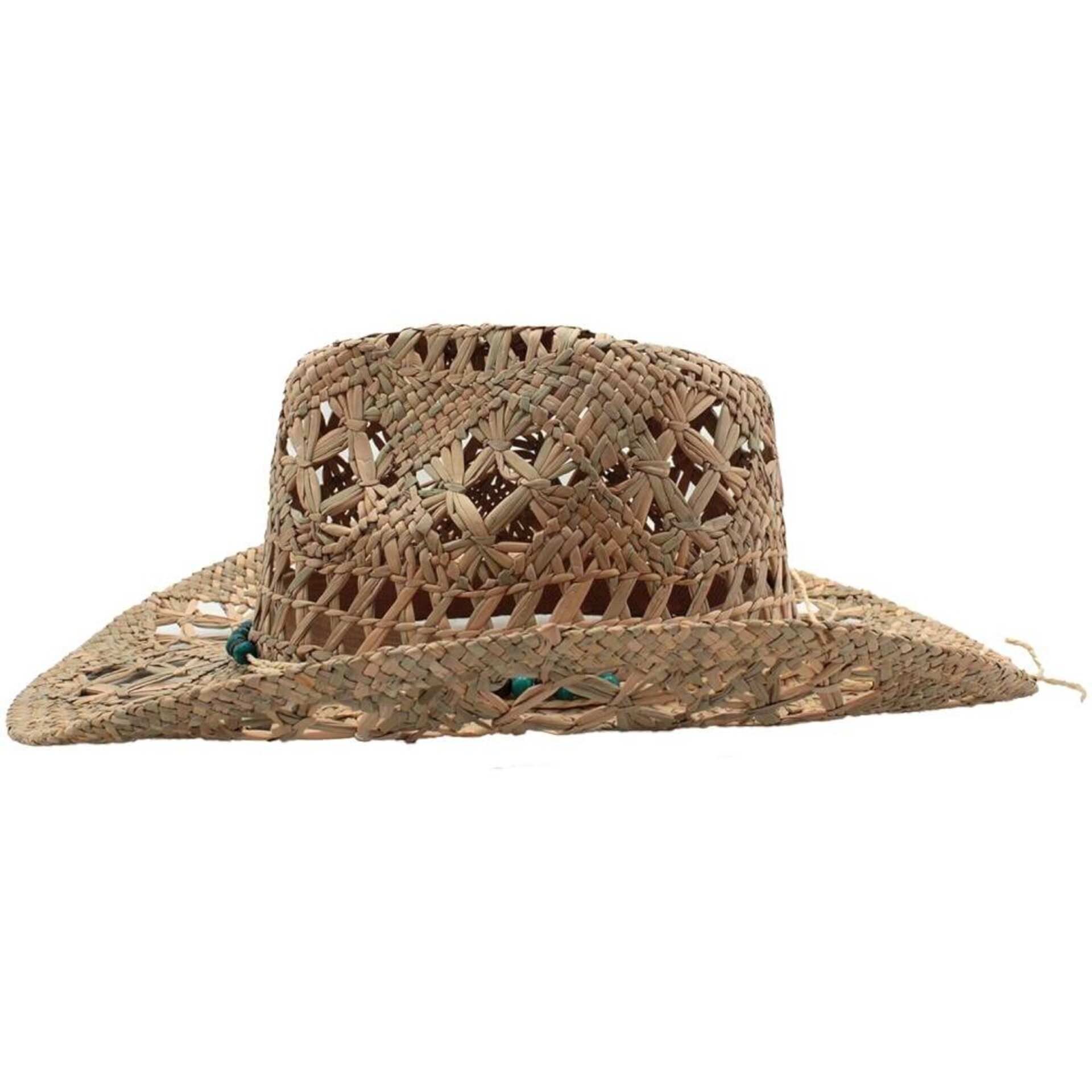 Sombrero Paja Natural Unisex Cowboy Country Talla Ajustable Western - 6