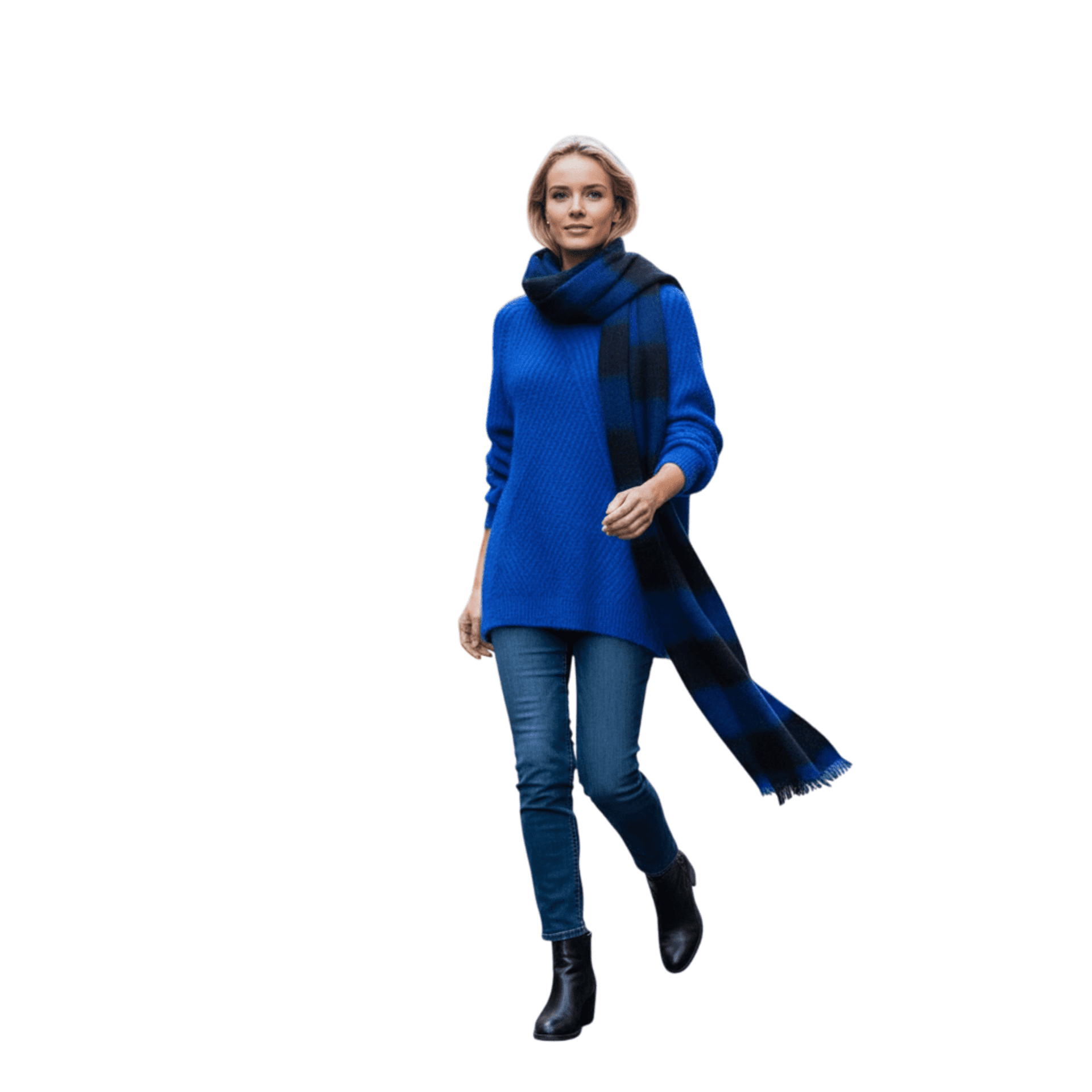 Bufanda Grande Unisex para Invierno 210X46CM - 7