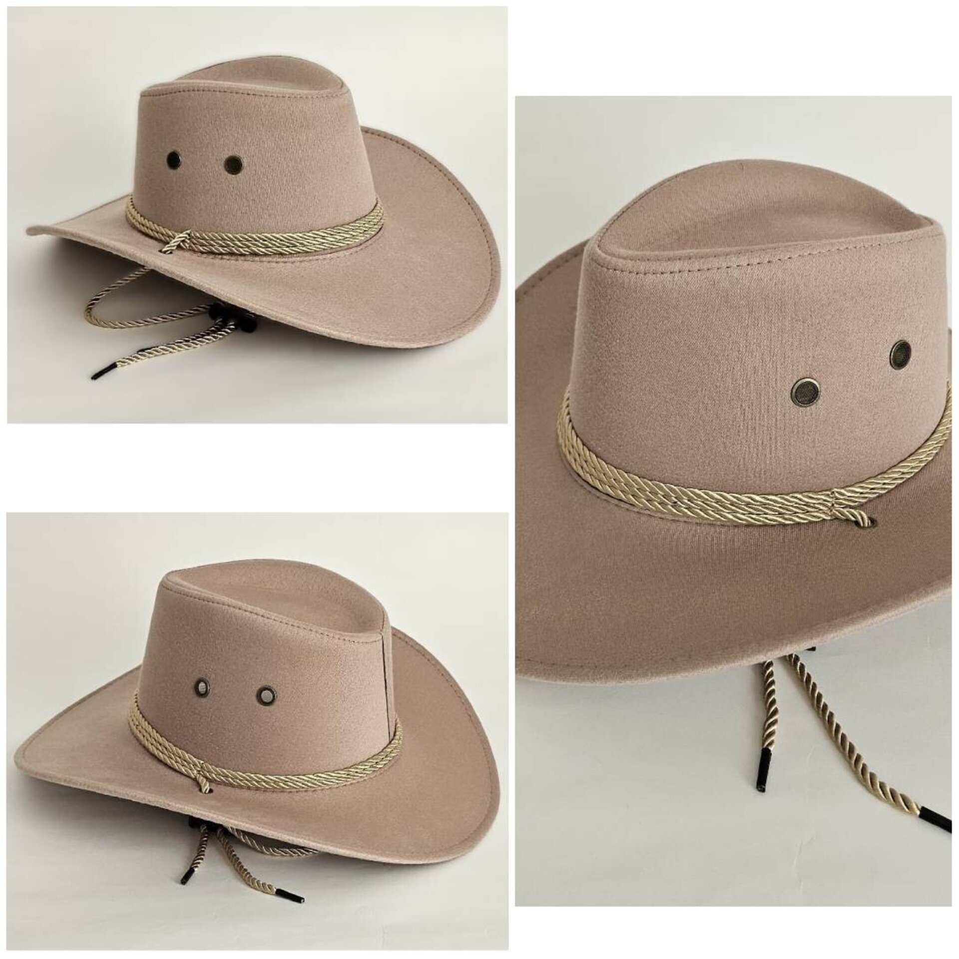 Sombrero Cowboy Vaquero Western Baile Country Unisex Adulto Hombre Mujer - 5