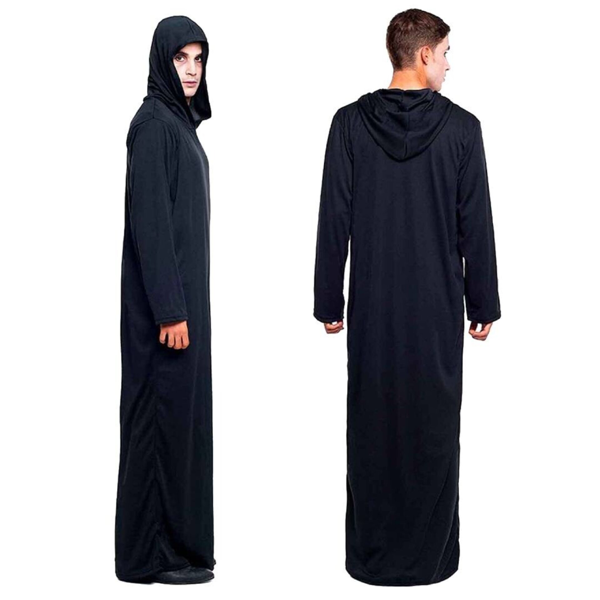 Disfraz Monja Poseída Película Terror Túnica Máscara Látex, Guantes Cruz. Adulto - 9