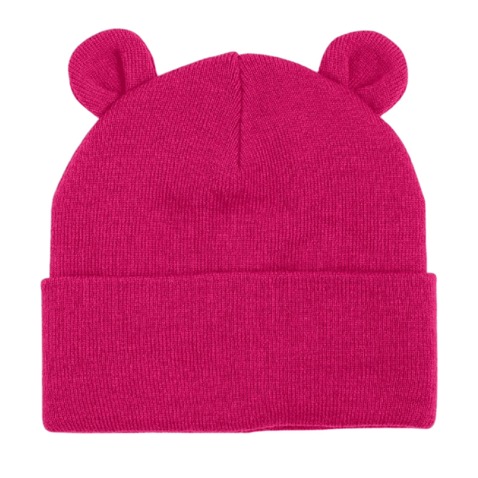Gorro Fucsia polar para Invierno - Protege del frio - Niñas 3 a 12 años - 2