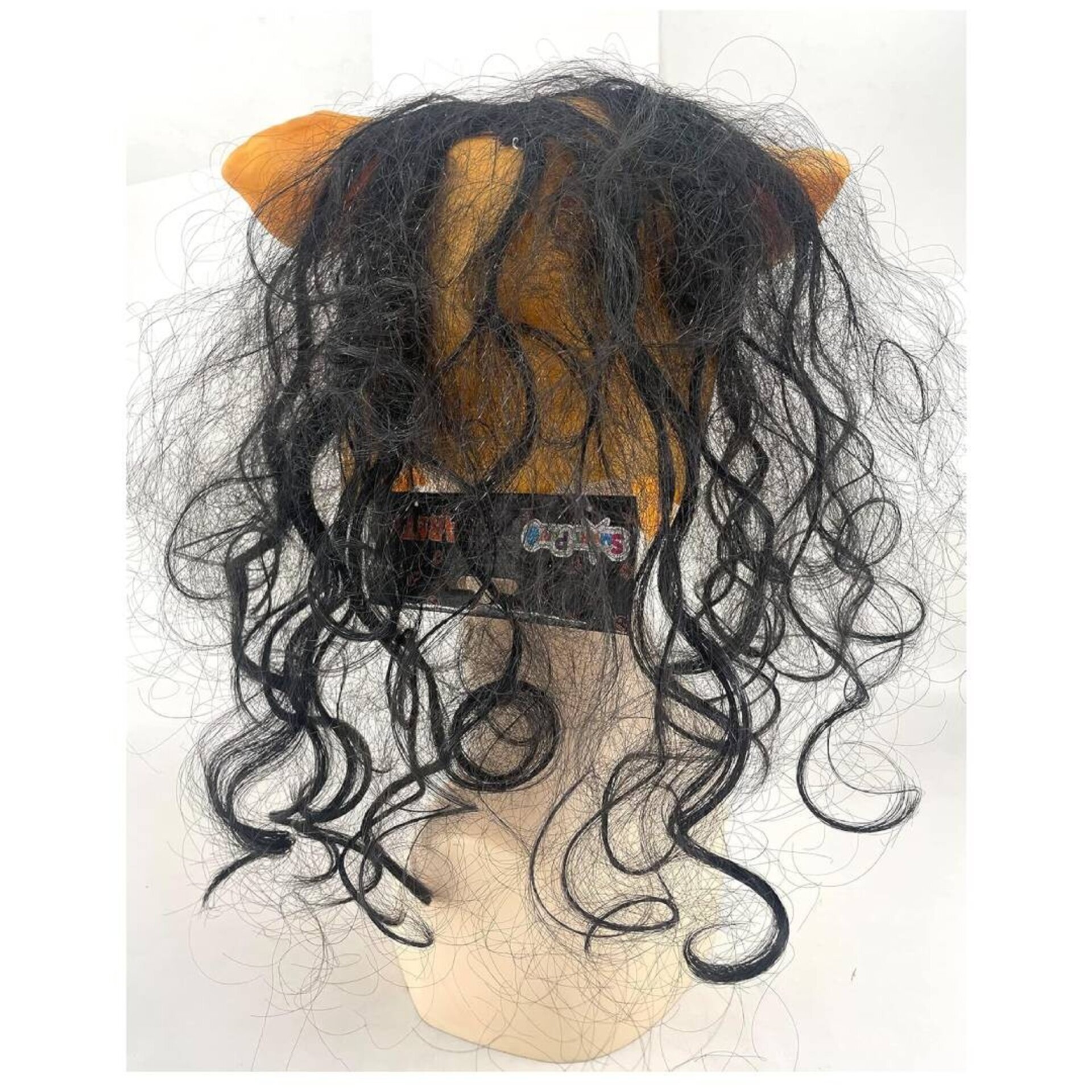 Máscara SAW de Látex para disfraz de Cerdo Macabro del Terror pelo sintético - 3