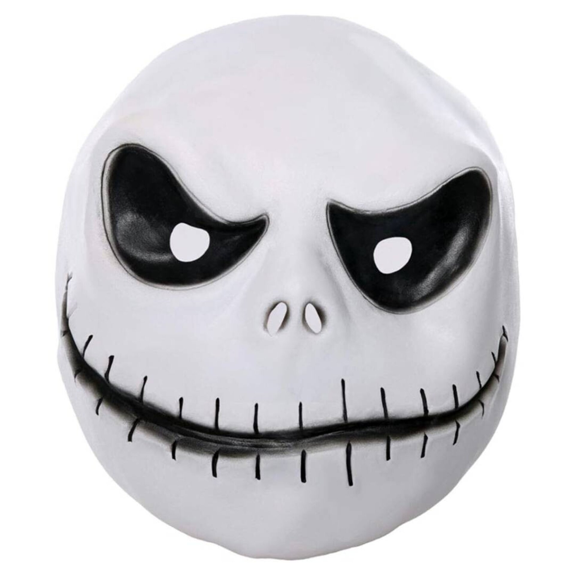 Máscara Jack Skellington El Rey Calabaza Pesadilla antes de Navidad PVC - 1