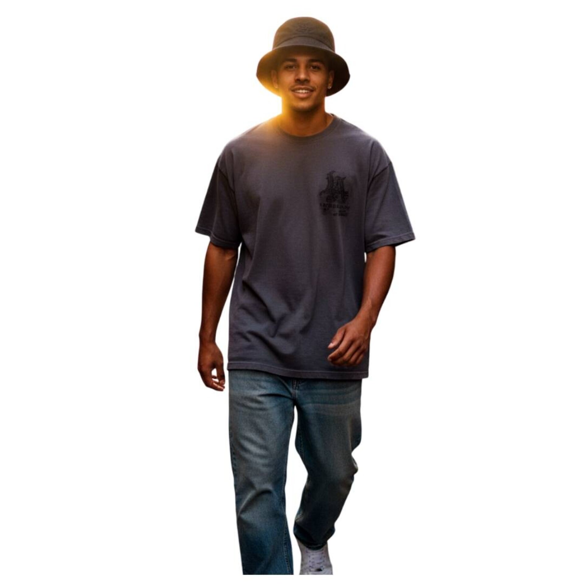 Bucket Hat Negro Gorro Pescador | Algodón Sostenible Unisex | Tallas S/M, L/XL - 5