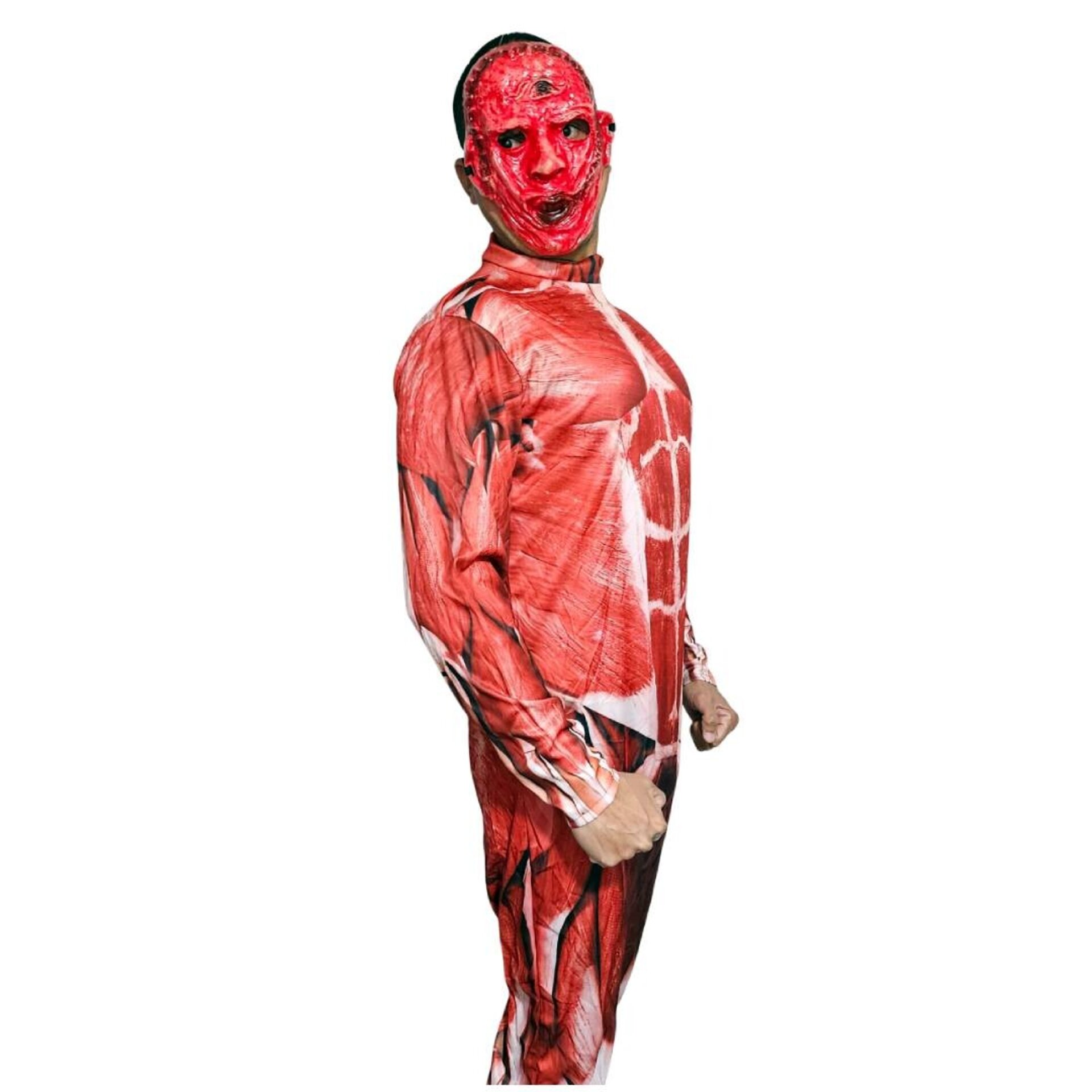 Disfraz Corporal Anatómico Adulto | Horror Realista Fiesta Halloween, Carnaval - 10