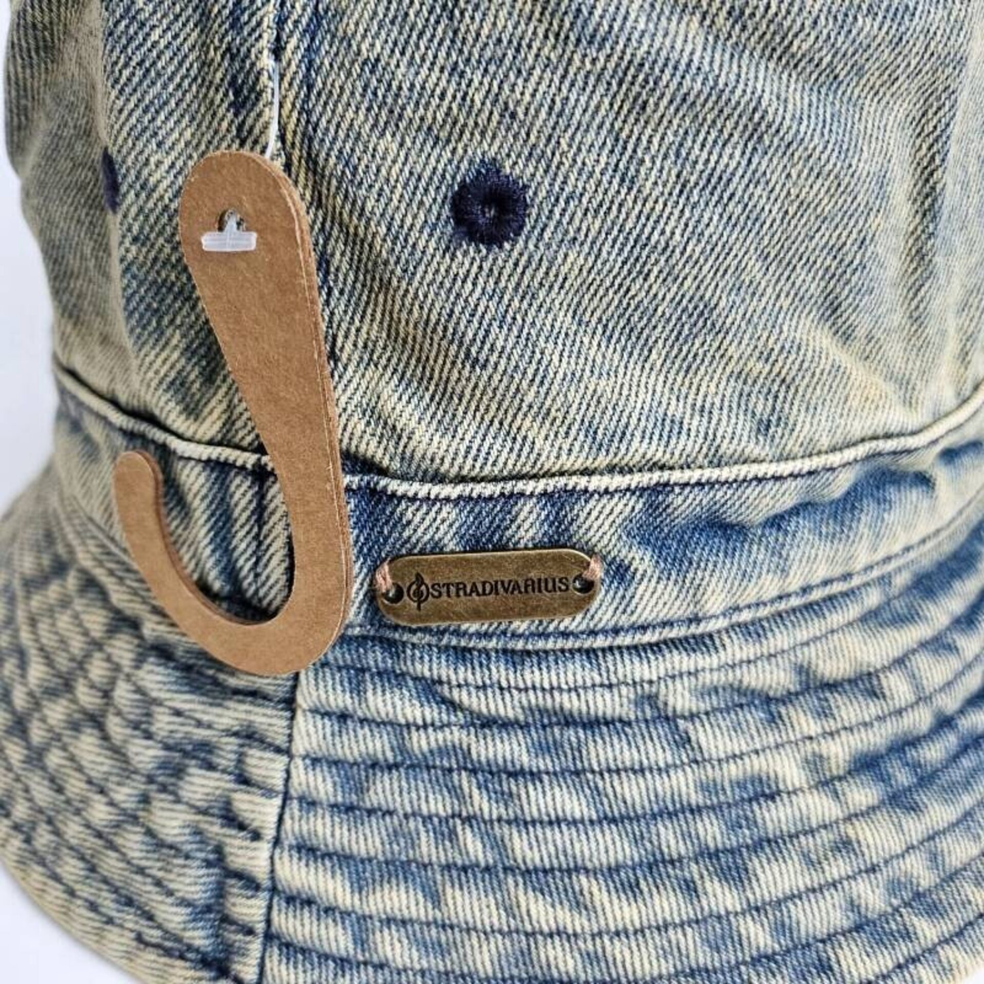 Sombrero Pescador Bucket Hat Gorro Jean Denim Vintage Unisex para Adulto - 7