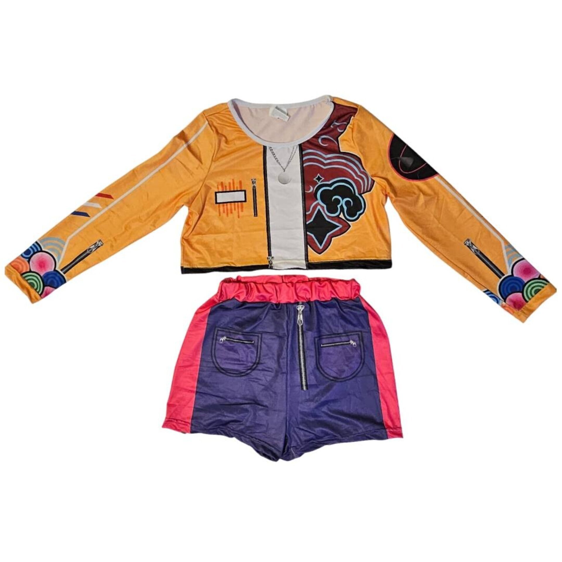 Disfraz K-Pop Demon Hunters - Traje Completo Rumi Cosplay para Niñas | 3-12 años - 4