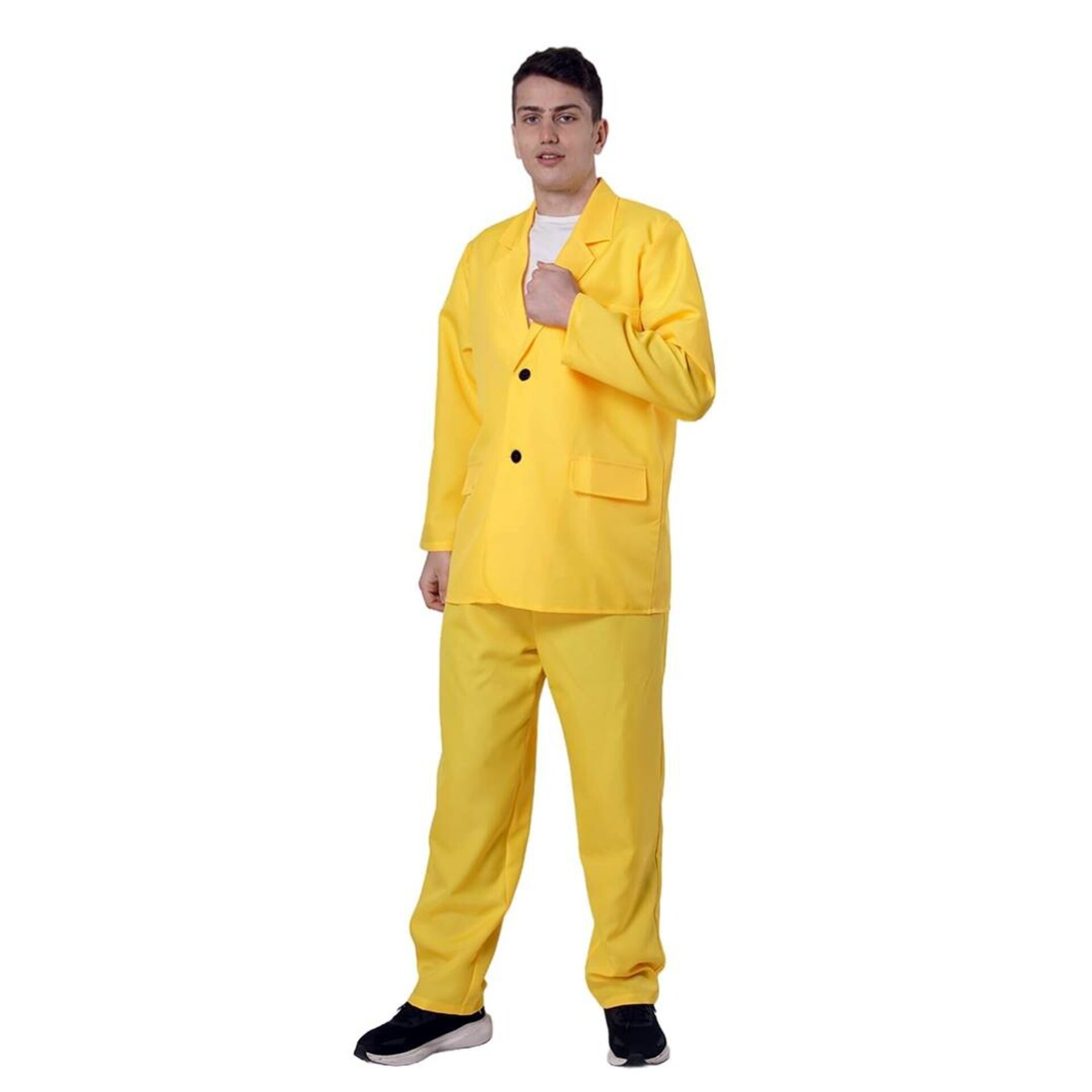 Disfraz Traje Amarillo para Hombre - Disfraz Icónico de Cine y Comedia - Ganster - 1