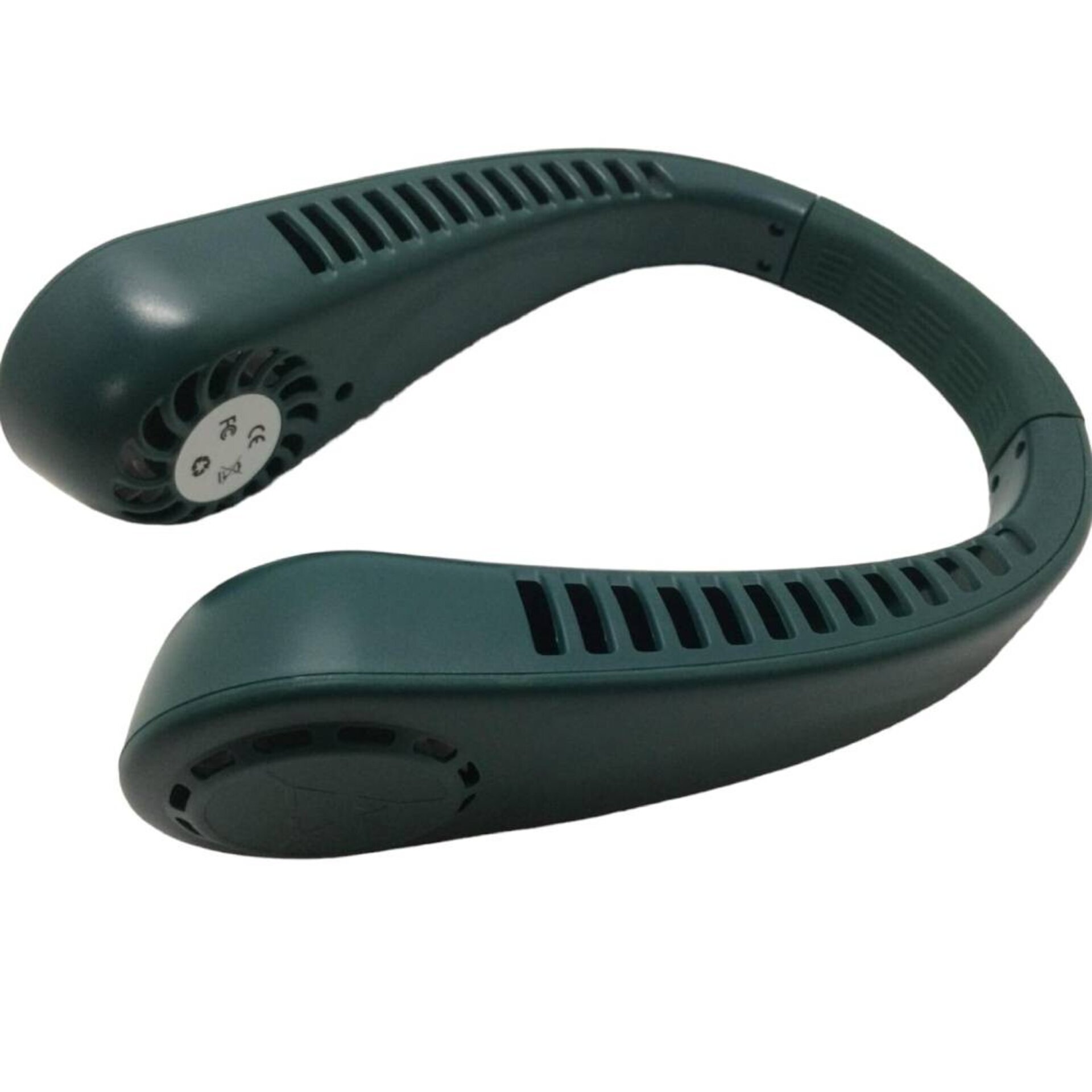 Ventilador Portátil de Cuello Neck Fan 3 Velocidades Recargable con USB Viaje - 3