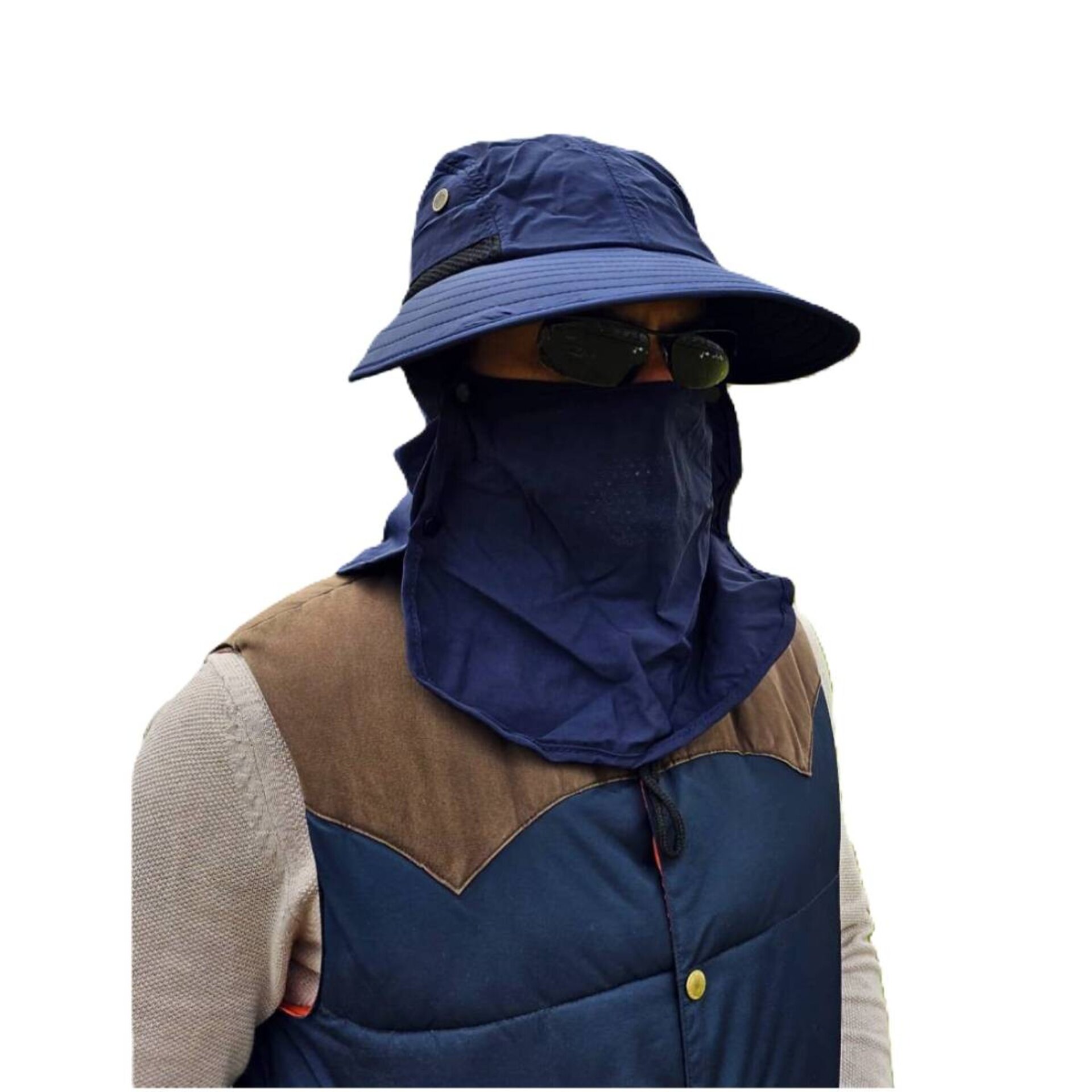 Sombrero de Pescador Desmontable Unisex para Camping Senderismo Montaña Safari - 17
