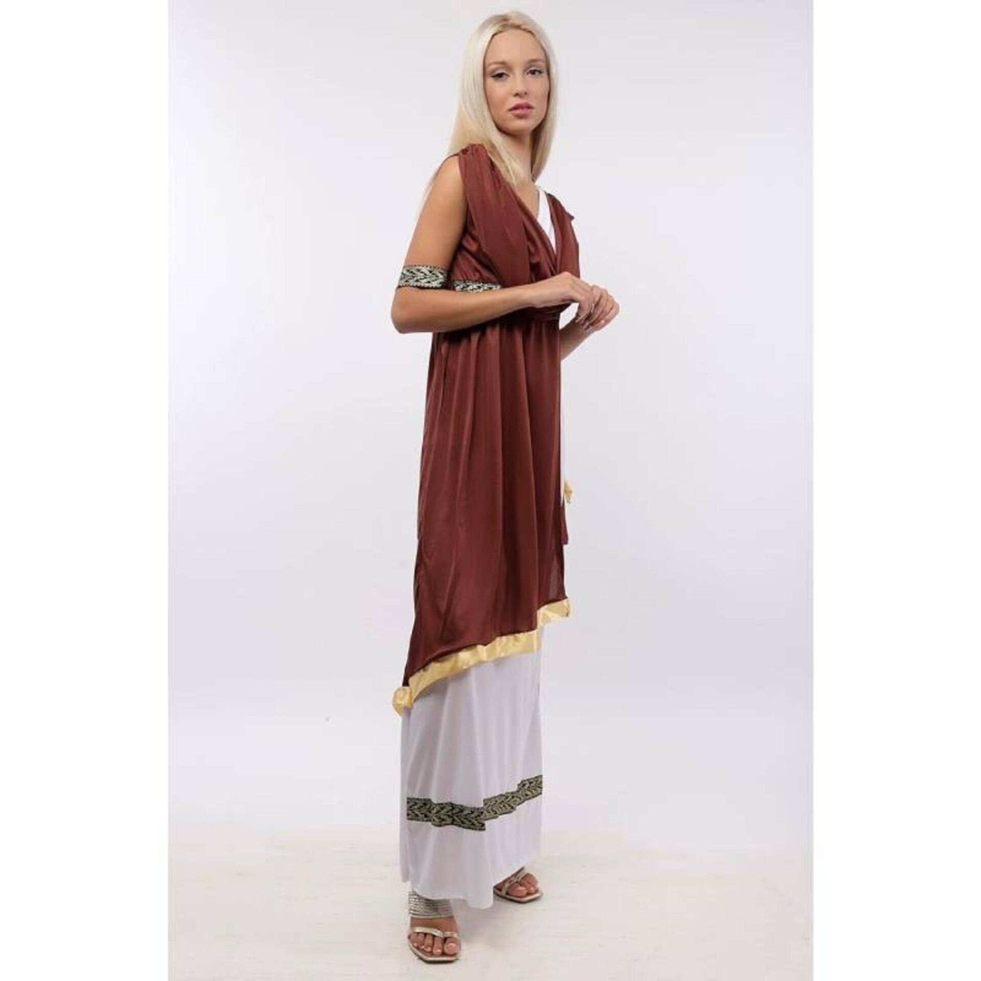 Disfraz Romana Diosa Princesa Griega Vestido Atenea Mujer adulto S-M-L - 5