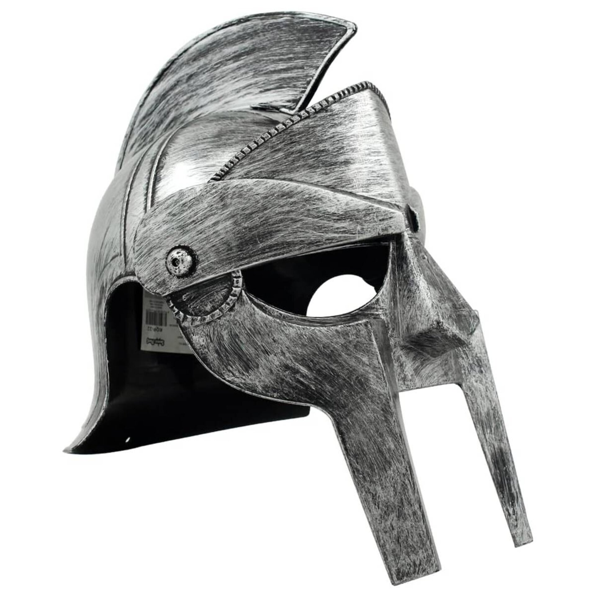 Casco Medieval para Disfraz Romano de Gladiador Guerrero Adulto Talla Única - 7
