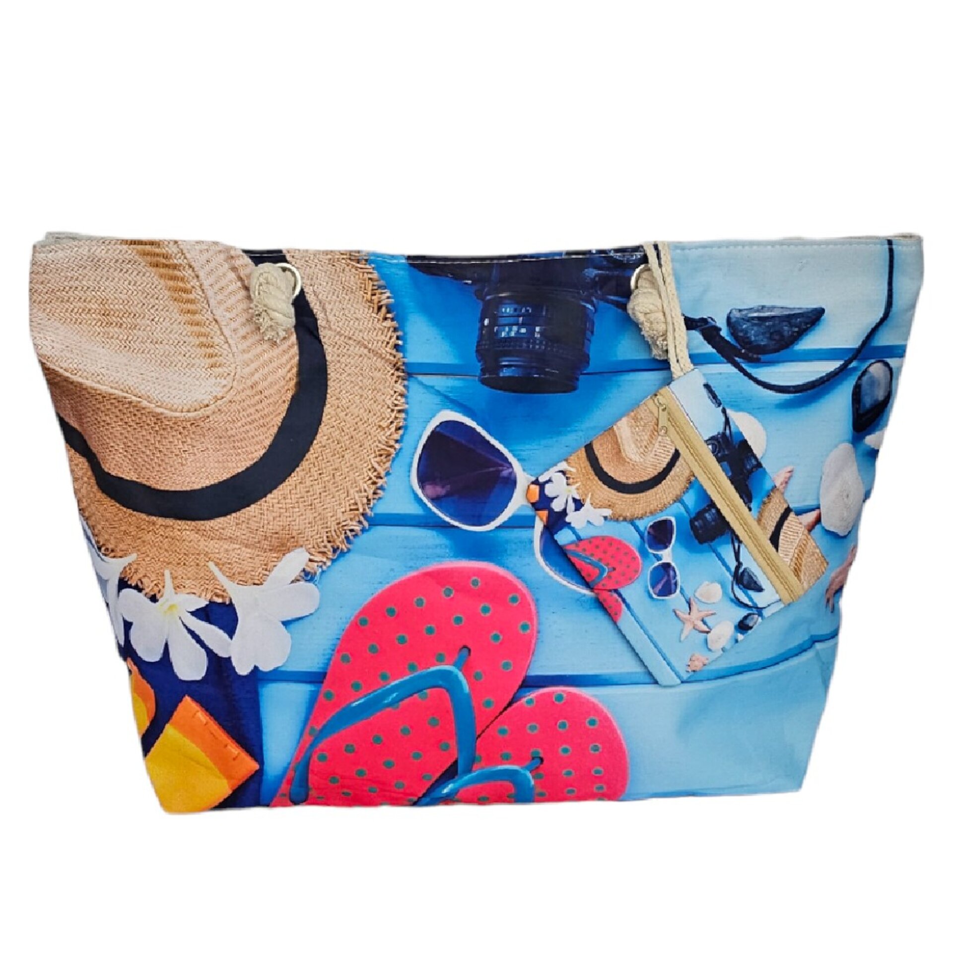 Bolso Grande para Mujer Doble asa de playa piscina verano - 3