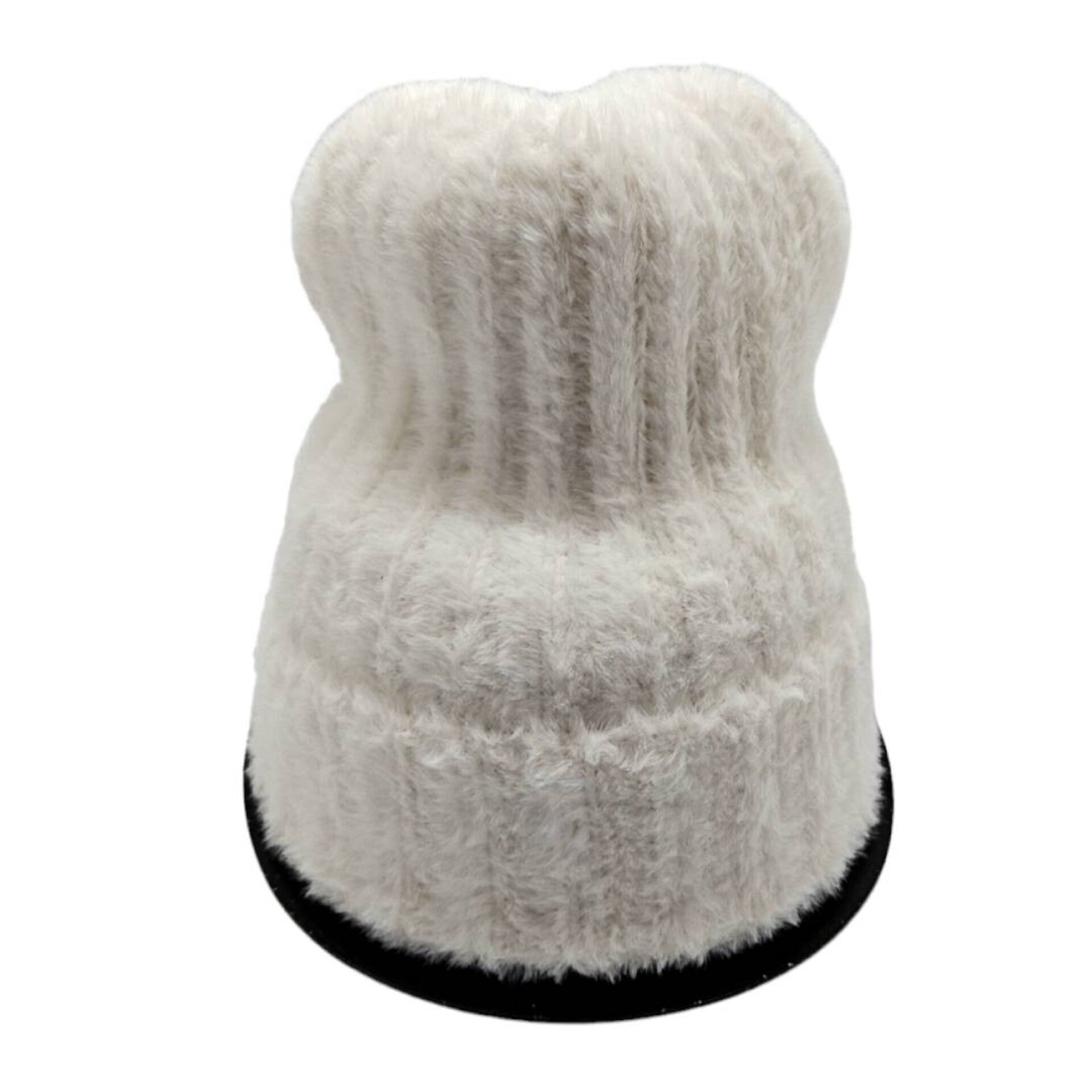 Gorros Térmicos Peludos Mujer | Blanco, Negro, Beige | Para Invierno Nieve - 4