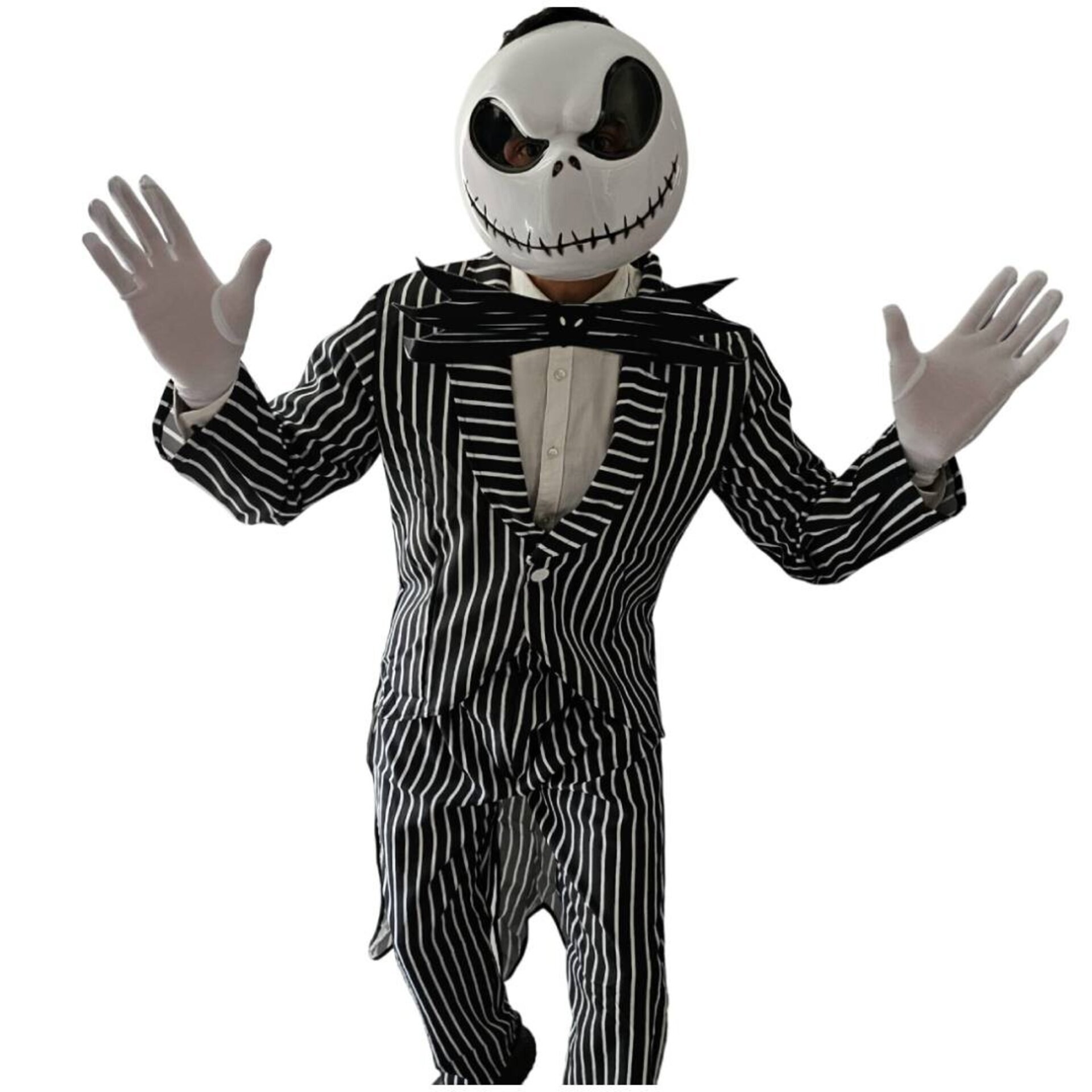 Disfraz Jack Skellington Traje Rey Calabaza Skeleto Pesadilla antes de Navidad - 2