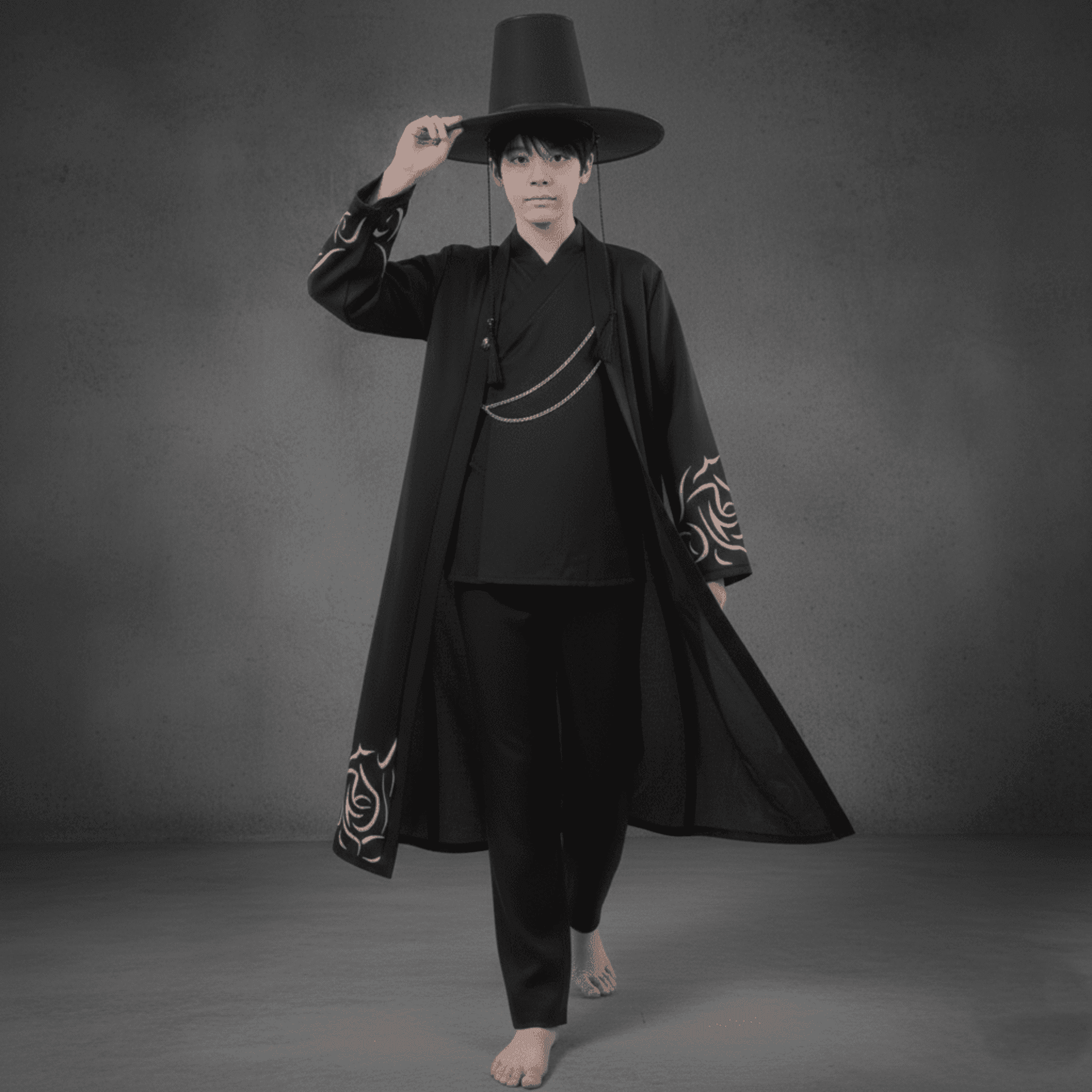 Disfraz Jinu Saja - K-Pop Demon Hunters -Traje Saja Boys - Talla 4-12 años - 6