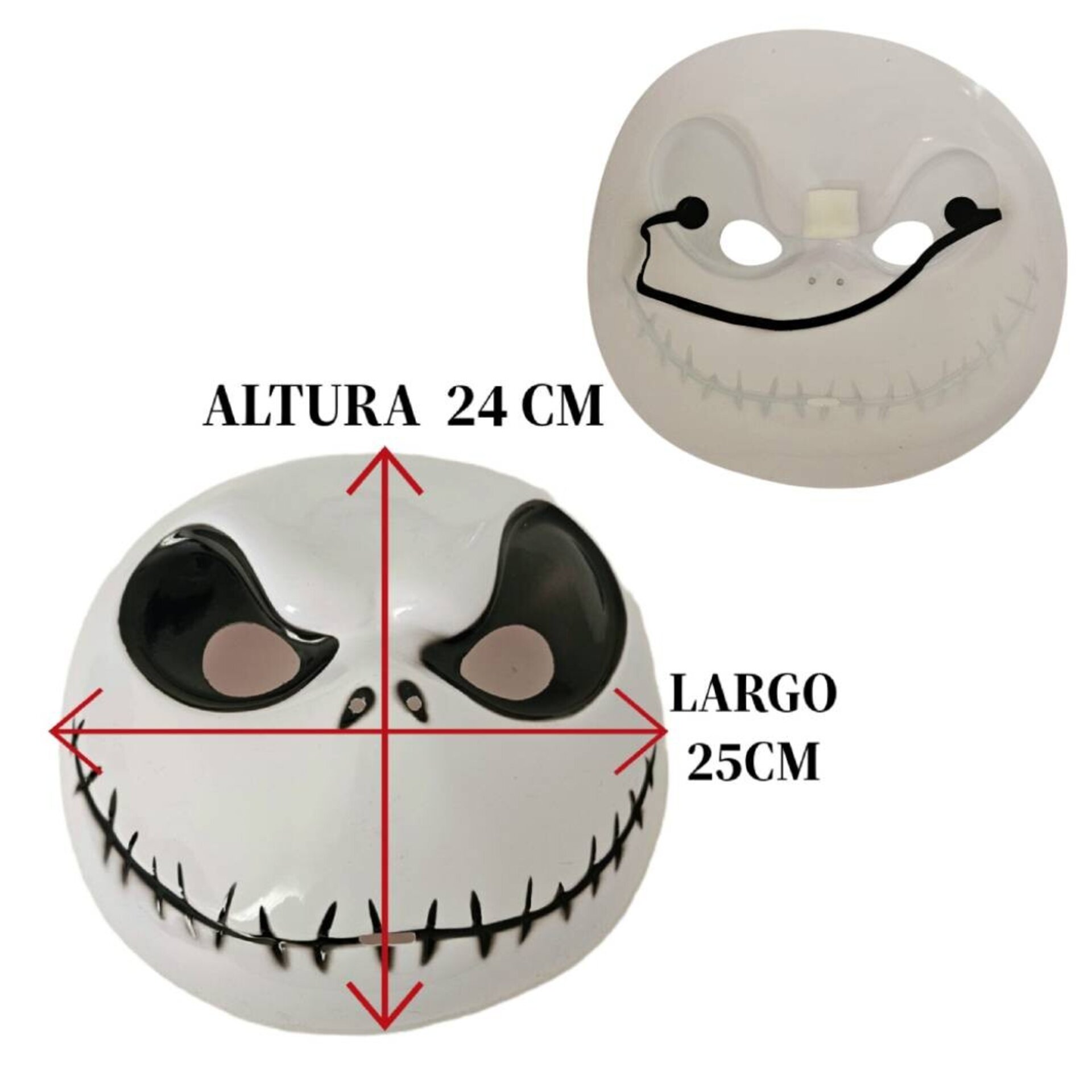 Disfraz Jack Skellington Traje Rey Calabaza Skeleto Pesadilla antes de Navidad - 6