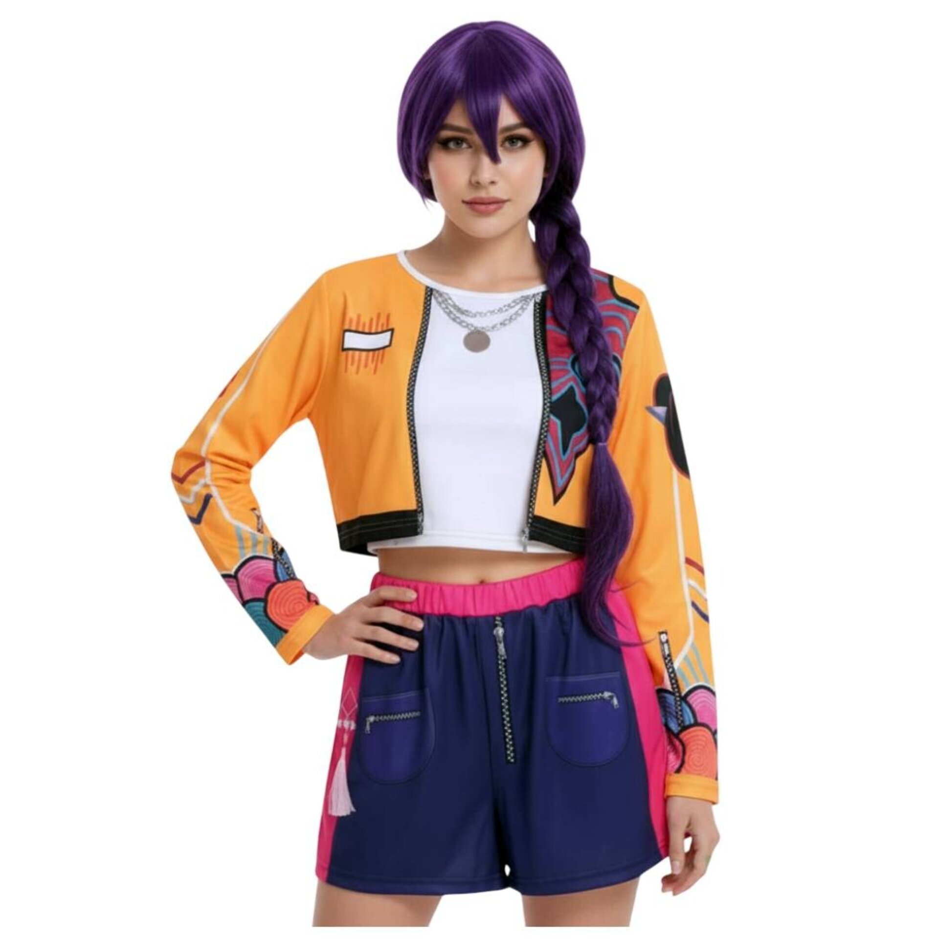 Disfraz K-Pop Demon Hunters - Las guerreras K-Pop Rumi - Talla Única S/M - 5