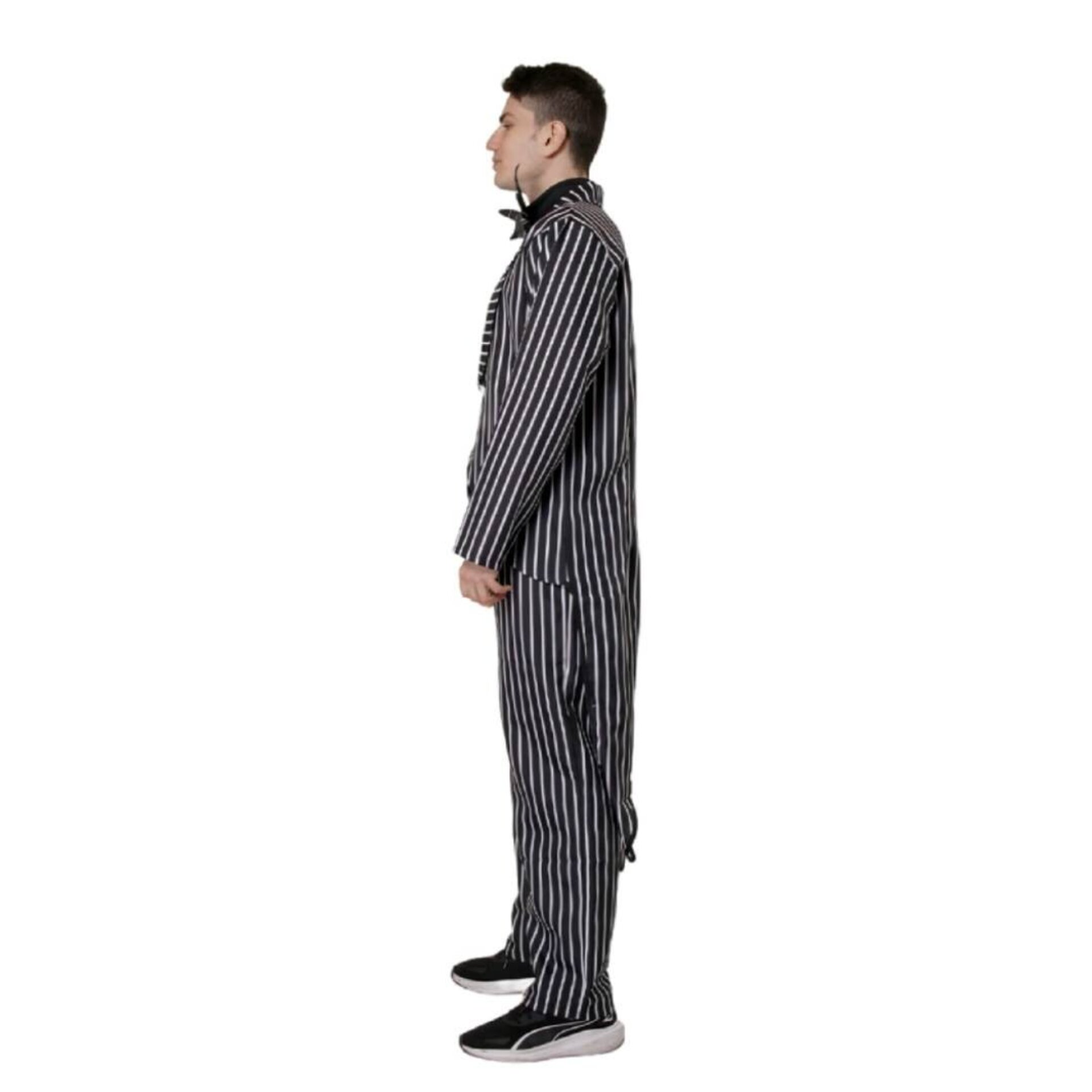 Disfraz Jack Skellington Hombre Traje Rey Calabaza Pesadilla antes de Navidad - 3