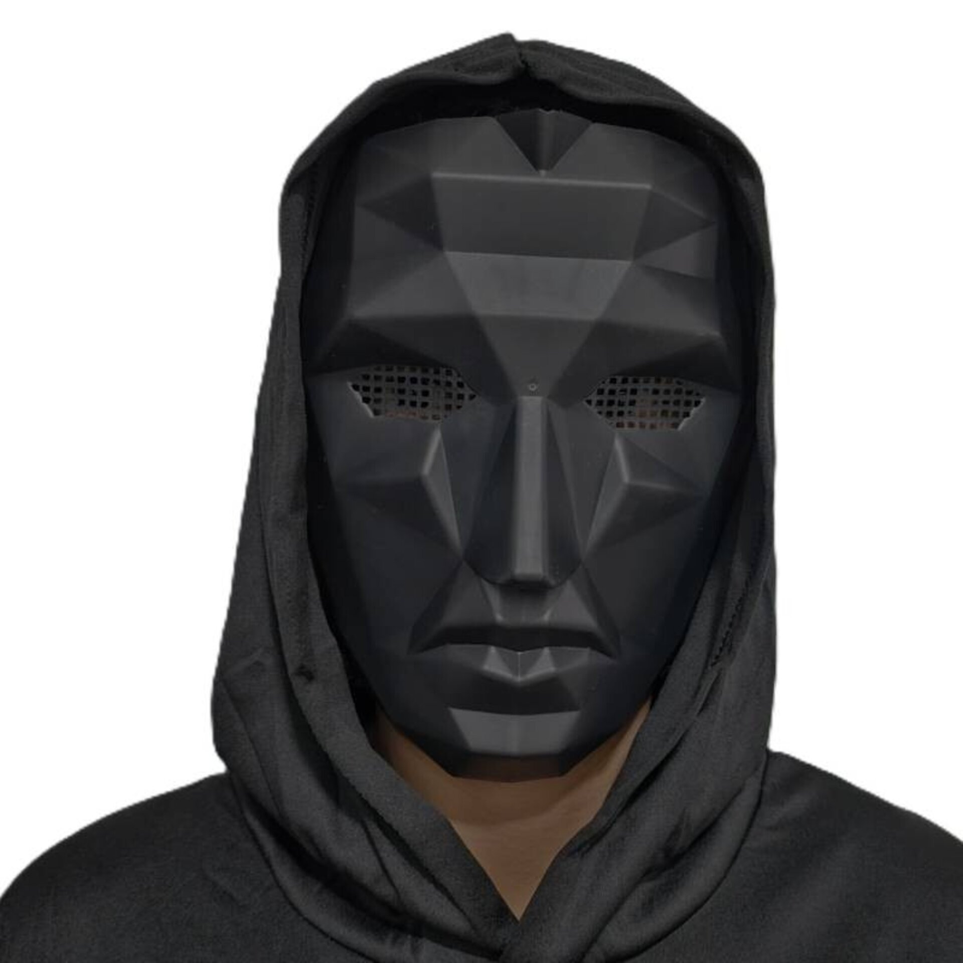 Máscara Negra Líder el jefe Frontman El Juego del calamar Anonymous Squid Game - 2