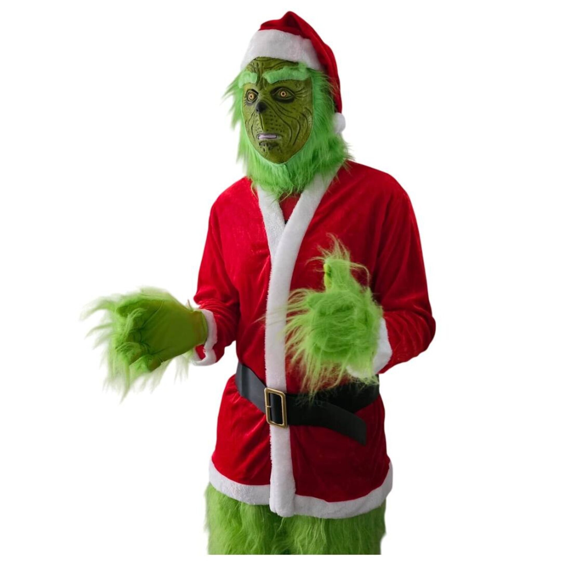 Disfraz El Grinch Monte Crumpit Traje Navidad Hombre Adulto - 2