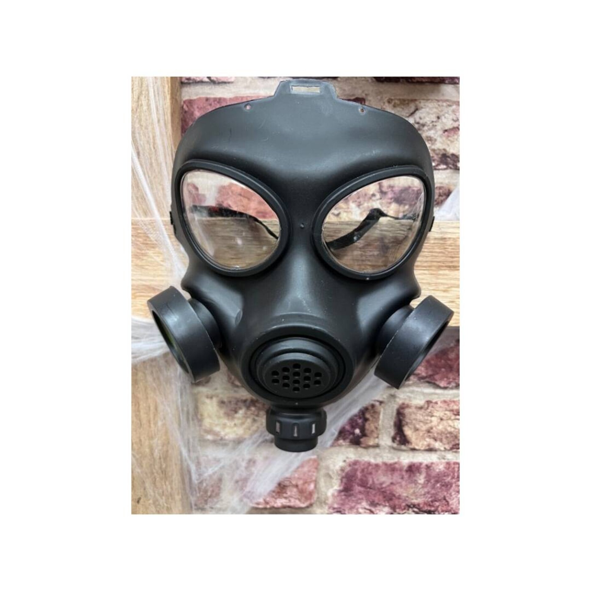 Disfraz Peligro Biológico Adulto | Halloween, Fiesta Temática | Máscara Antigás - 3