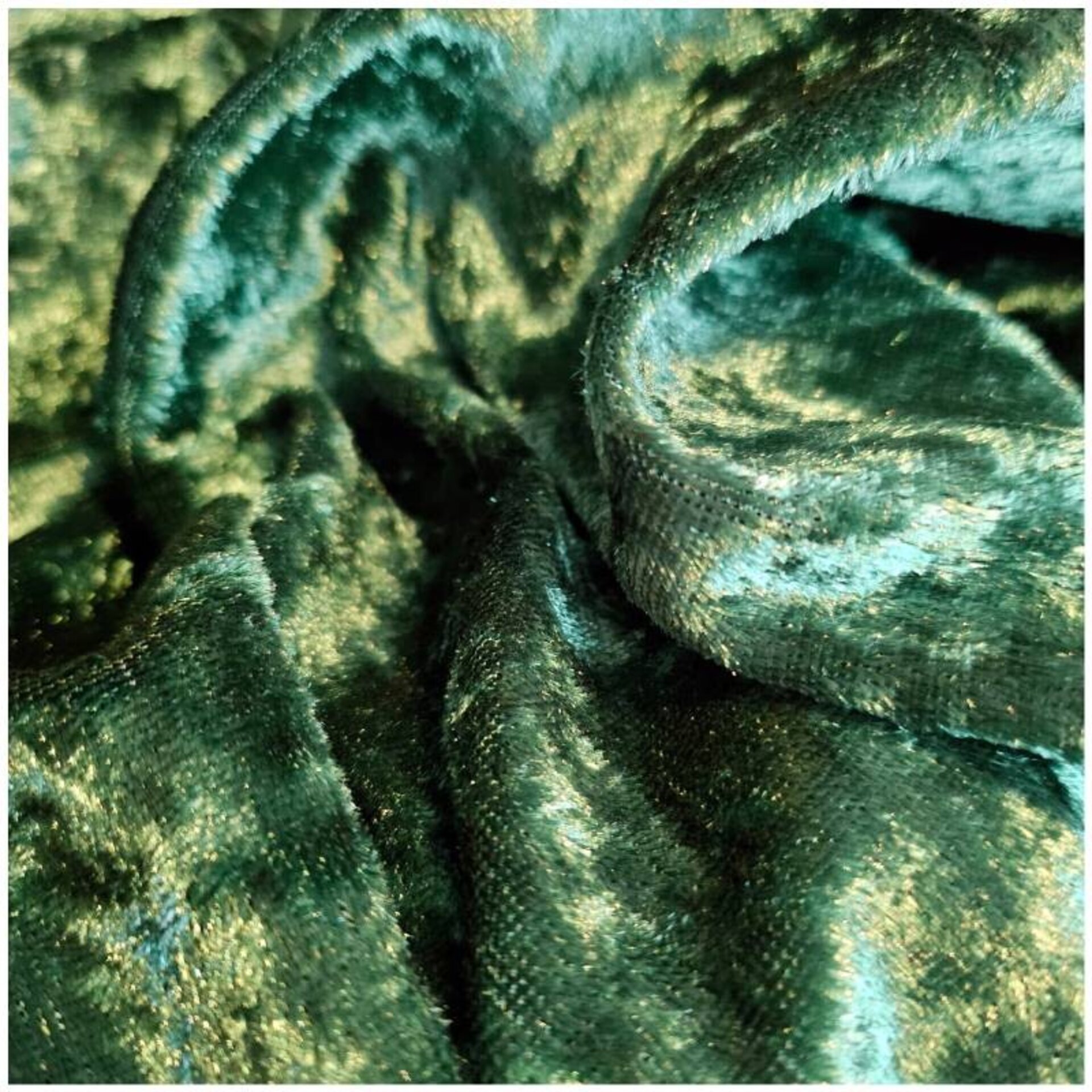 Capas con Capucha en Terciopelo Unisex para Disfraz de Niños y Adultos Verde - 6