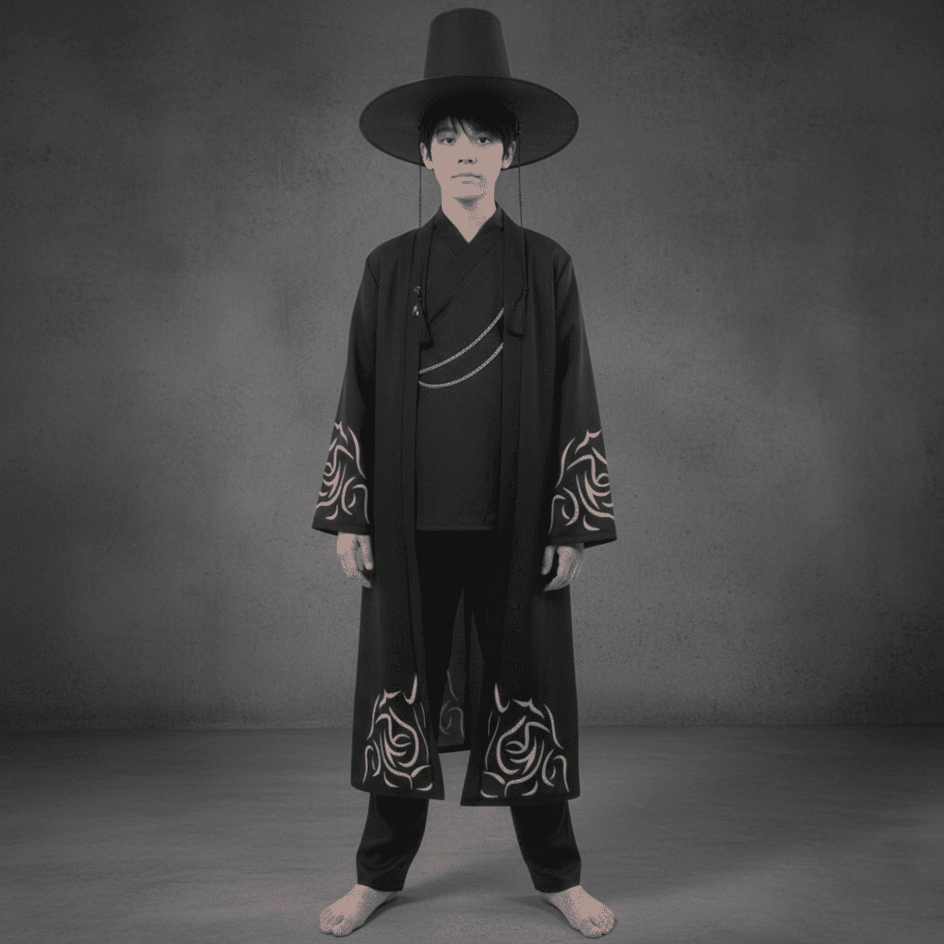Disfraz Jinu Saja - K-Pop Demon Hunters -Traje Saja Boys - Talla 4-12 años - 5