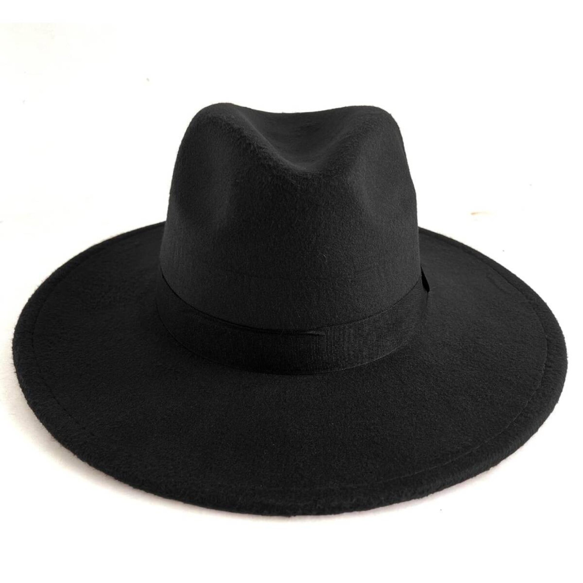 Sombrero Negro Fedora Español Sevillano de ala ancha Hombre Adulto Talla única - 7