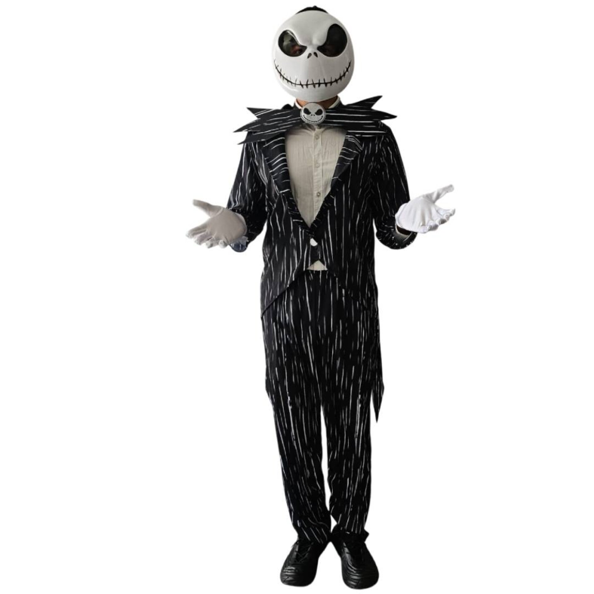 Disfraz Jack Skellington Traje Rey Calabaza Skeleto Pesadilla antes de Navidad - 8